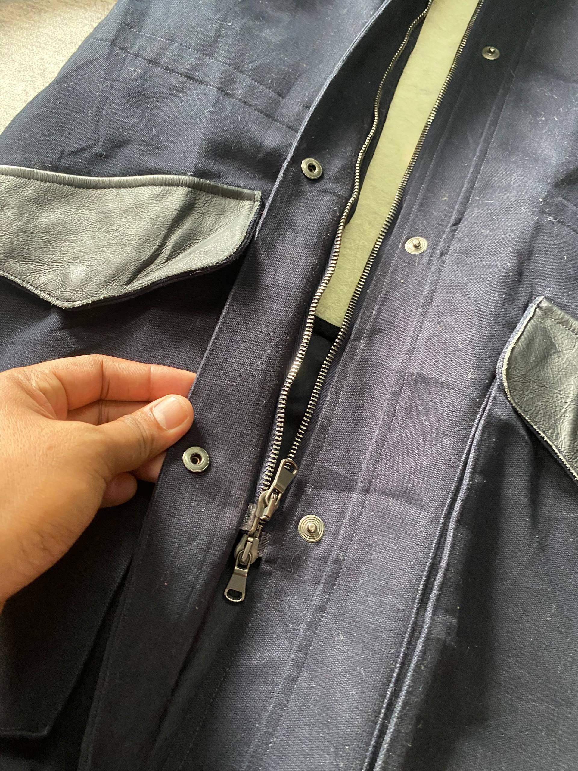Grifoni Mauro Grifoni Military Parka Coat Navy IT38 Winter Size XS / US 0-2 / IT 36-38 - 8 Thumbnail