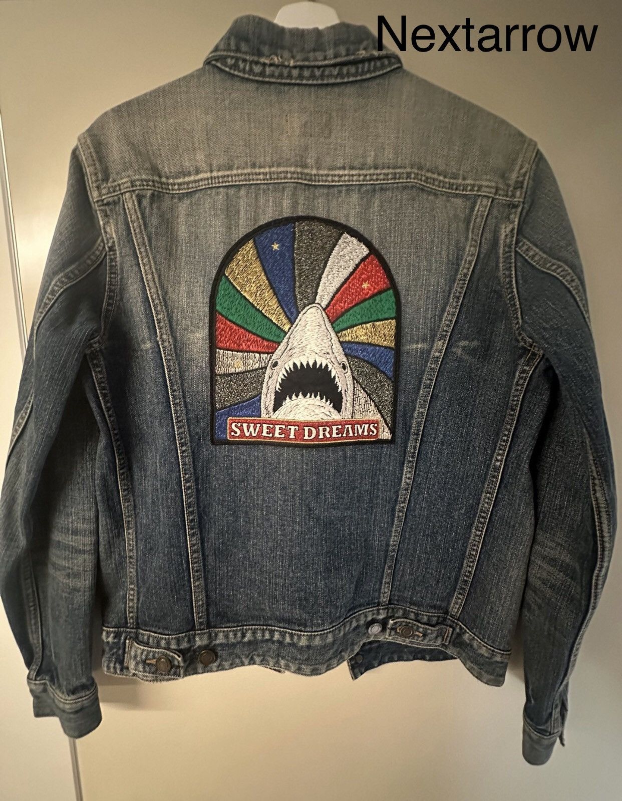 Saint Laurent Paris × Yves Saint Laurent Saint Laurent Rainbow Shark Jacket2412-Nextarrow Size US M / EU 48-50 / 2 - 1 Thumbnail