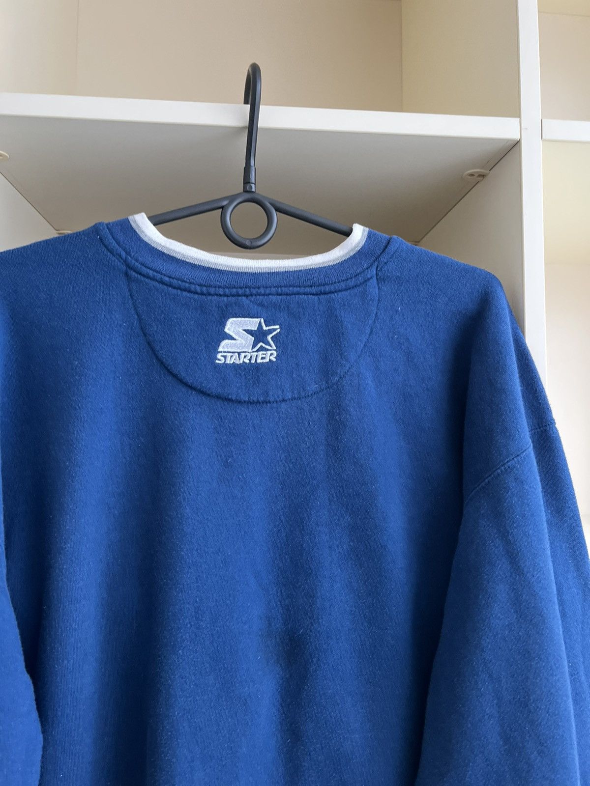 NFL Vintage 90s Dallas Cowboys Starter NFL Sweatshirt Size US L / EU 52-54 / 3 - 13 Thumbnail