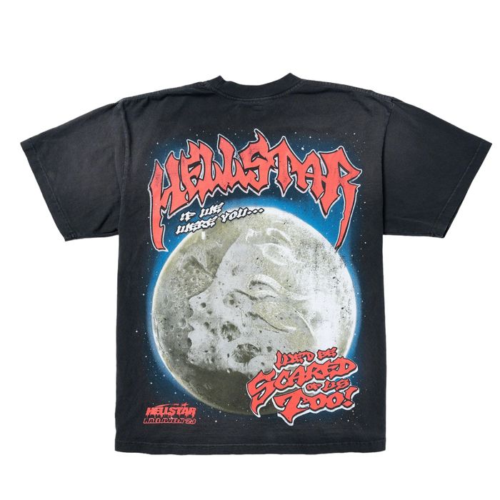 HELLSTAR Hellstar Full Moon T-Shirt | Grailed