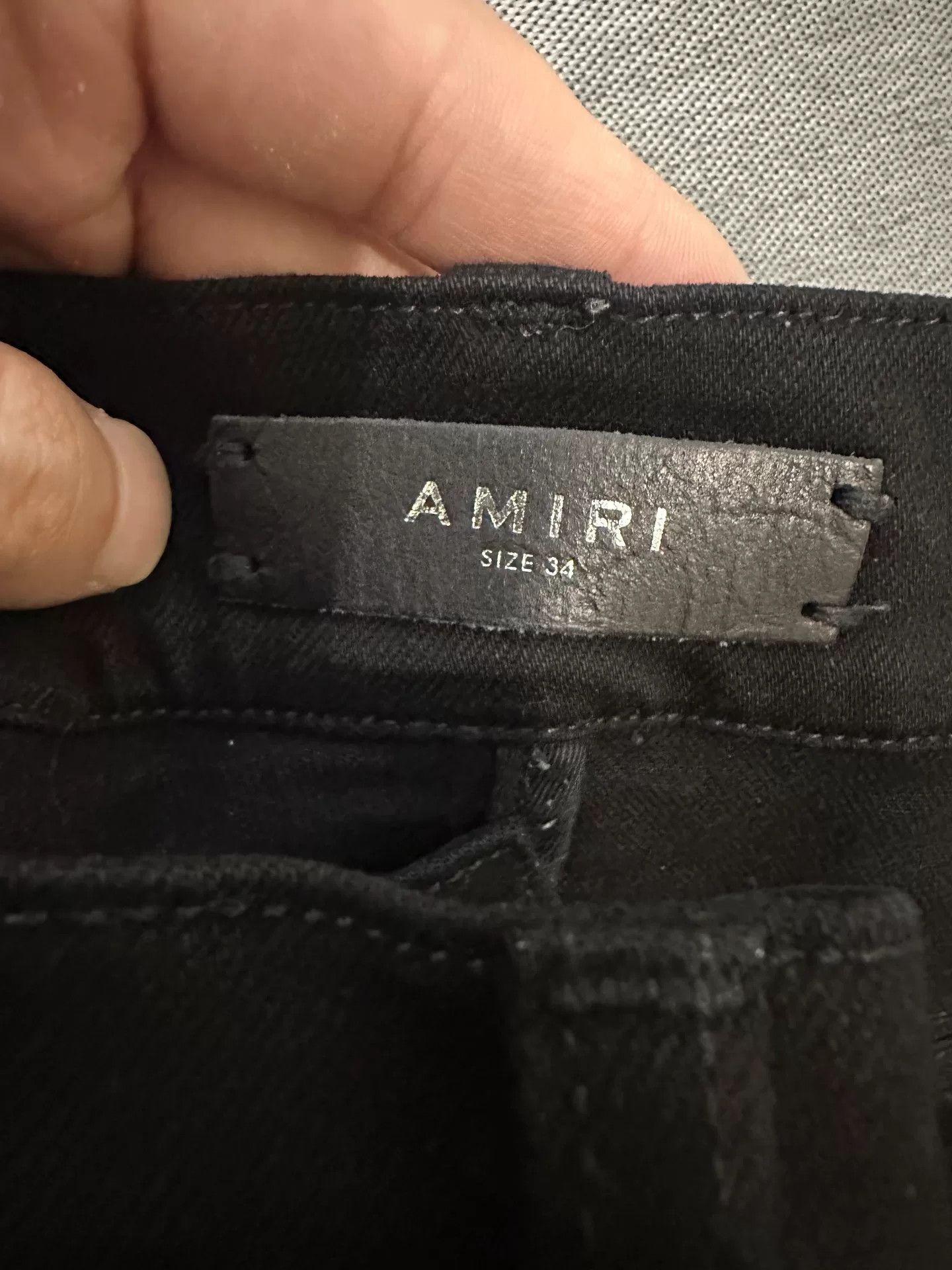 Amiri amiri black denim pants size 34 Size US 34 / EU 50 - 5 Thumbnail