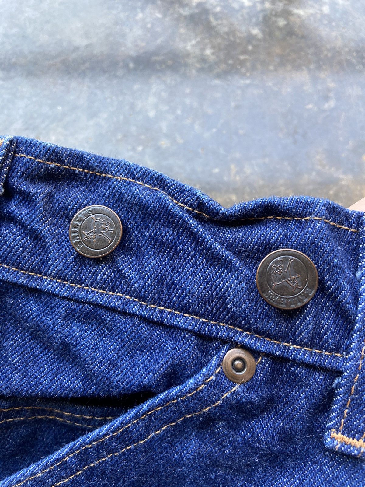 Vintage Crazy Vintage 80’s Wild Ass Baggy Blue Jeans Carhartt Style Size US 40 / EU 56 - 4 Thumbnail