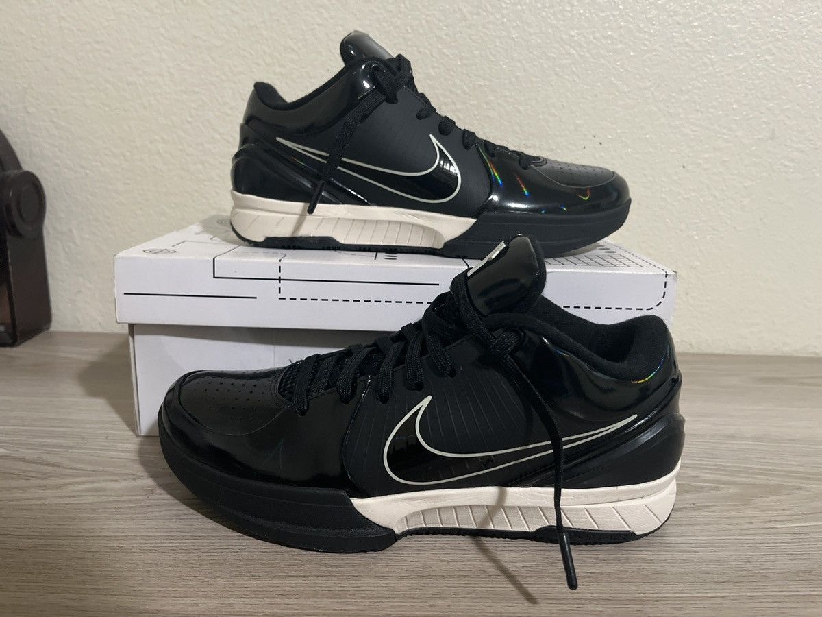 undefeated kobe 4 black
