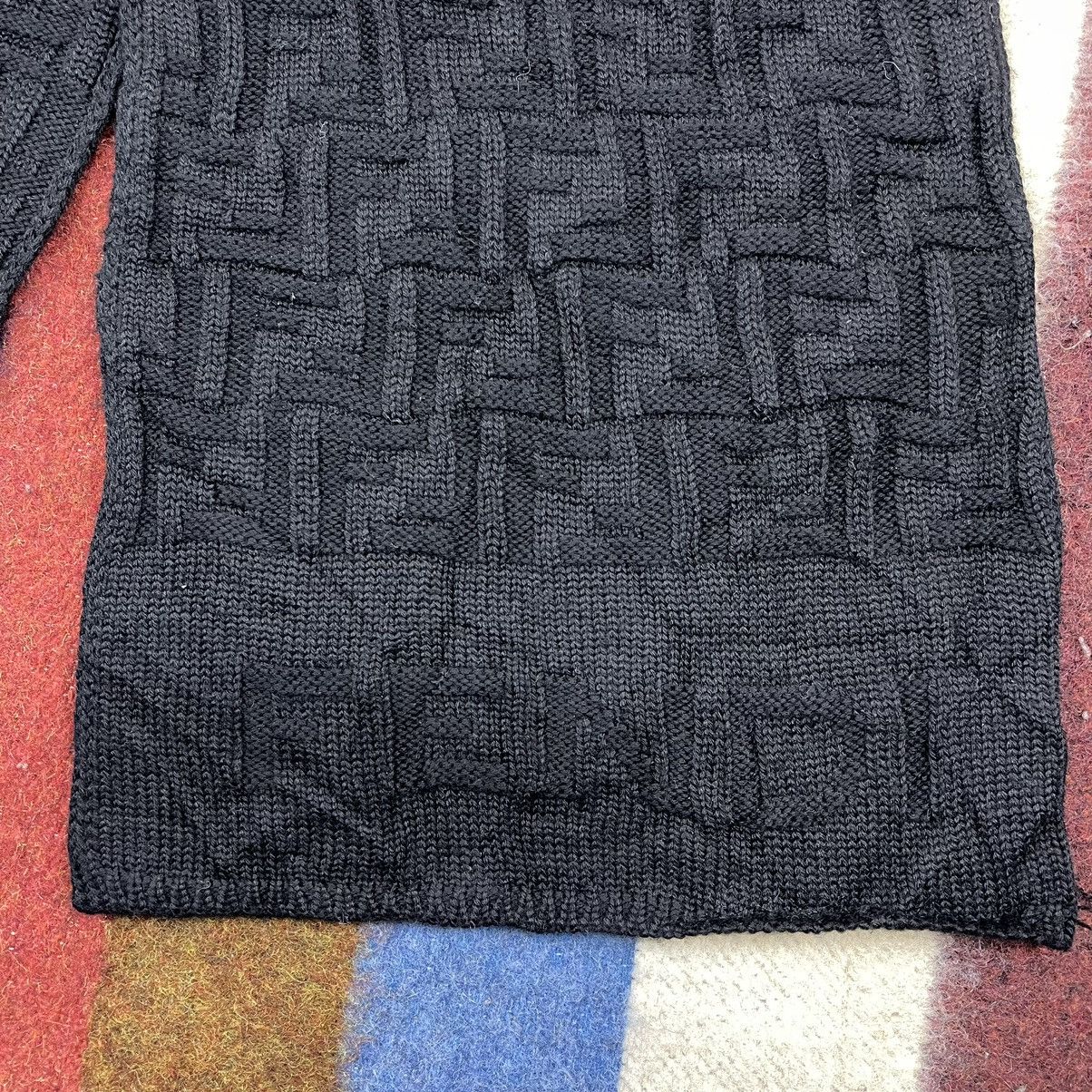 Fendi FENDI Made In Italy Full Monogram Wool Muffler #1446/AX Size ONE SIZE - 3 Thumbnail