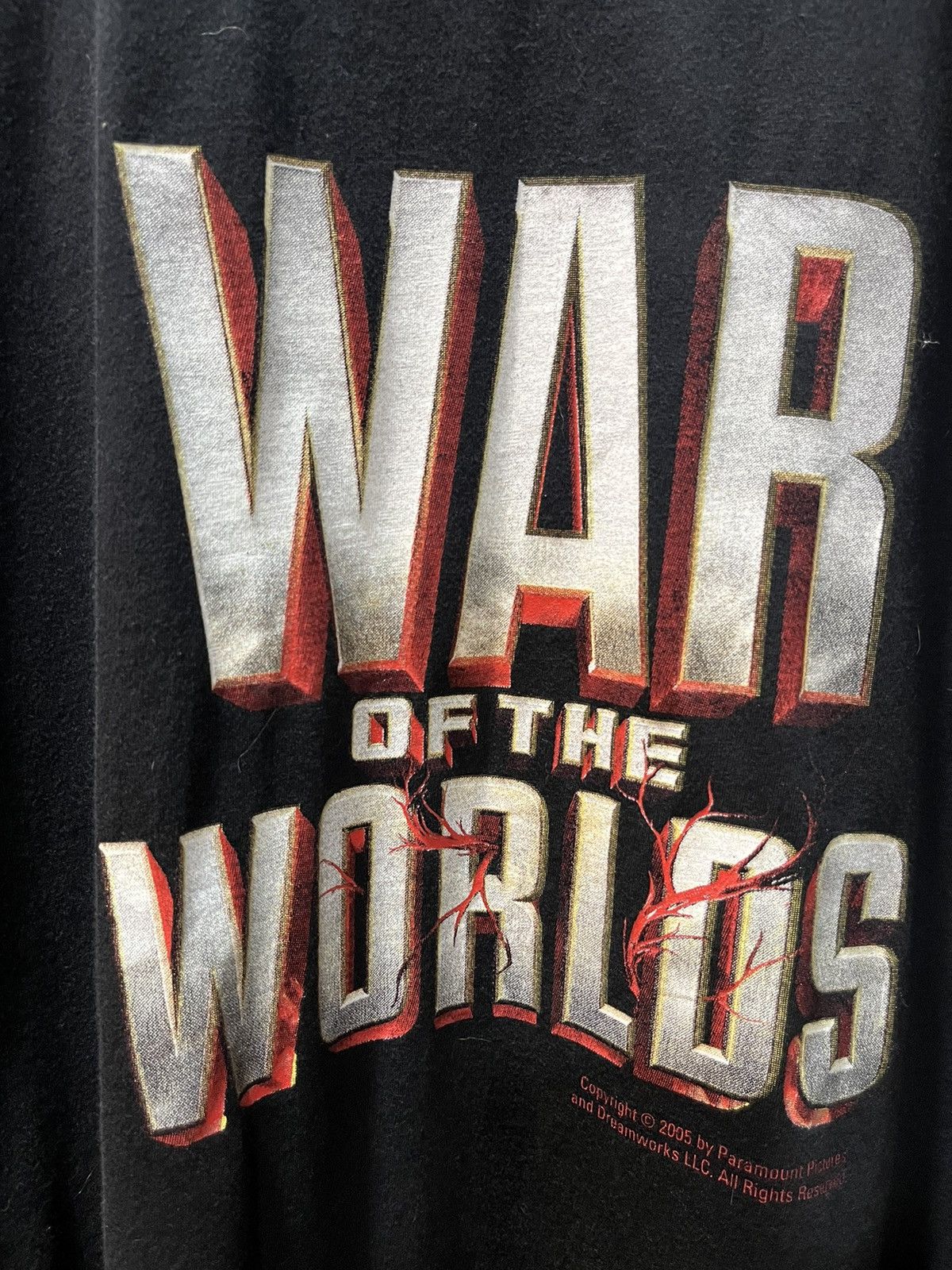 Vintage War Of The World Tom Cruise Movie Promo Tee 2005s Size US L / EU 52-54 / 3 - 2 Thumbnail