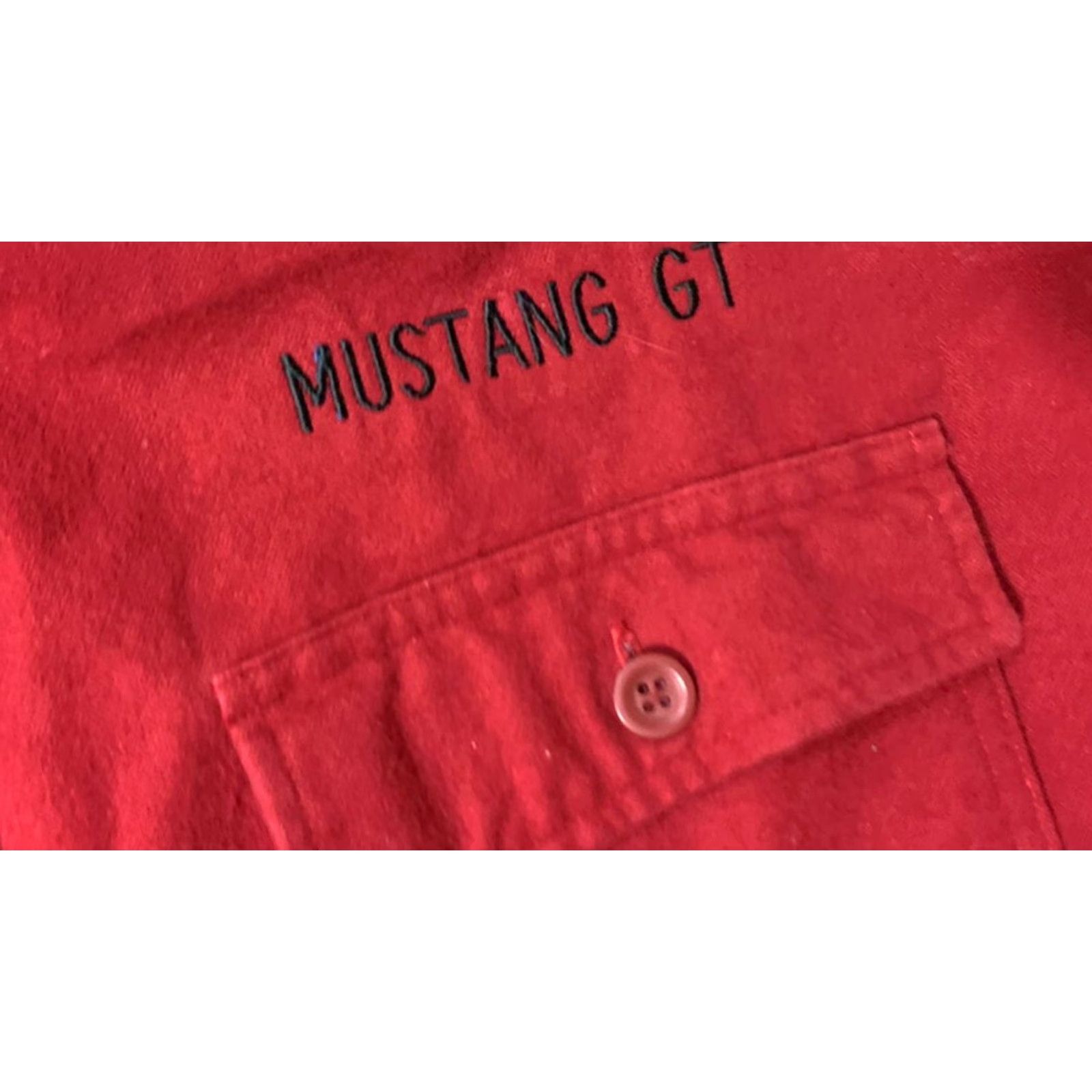 Vintage L.L. Bean Mens Chamois Shirt Extra Large XL Mustang GT Size US XL / EU 56 / 4 - 2 Thumbnail