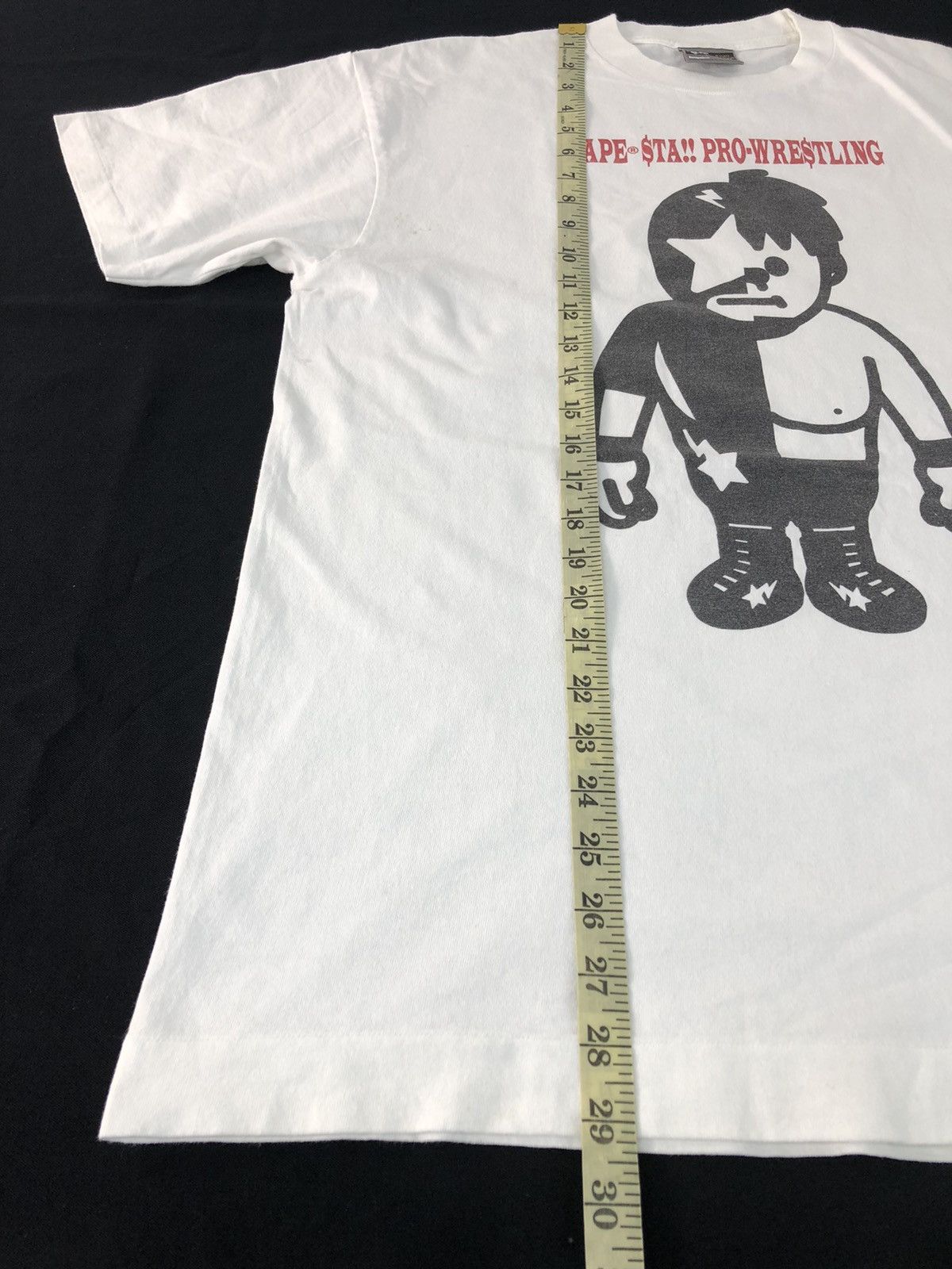 Bape Vintage Bape Sta Pro Wrestling Tee Size US L / EU 52-54 / 3 - 11 Thumbnail