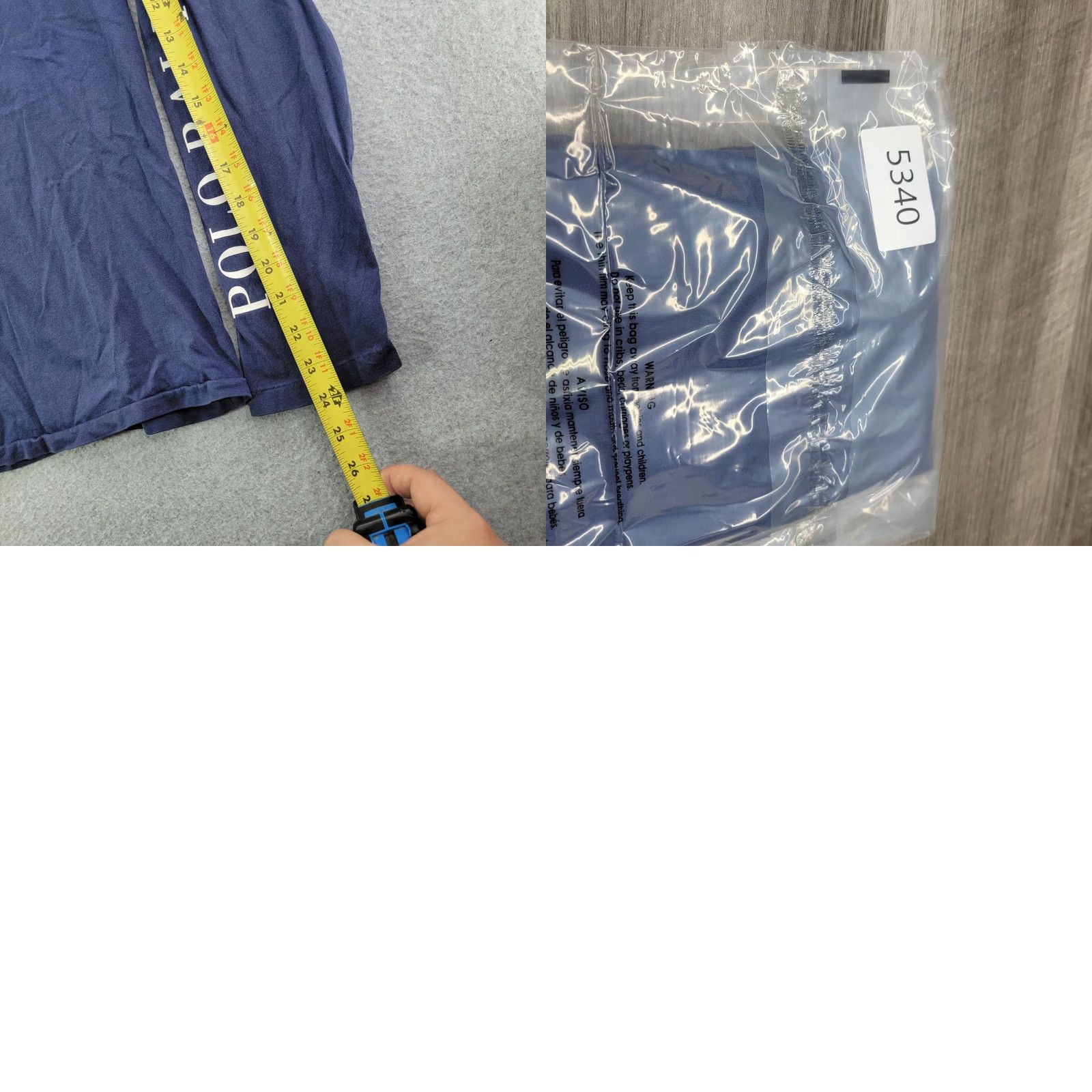 Polo Ralph Lauren Polo Ralph Lauren Shirt Mens Medium Blue Long Sleeve Crewneck Polo Logo Tee Size US M / EU 48-50 / 2 - 8 Thumbnail