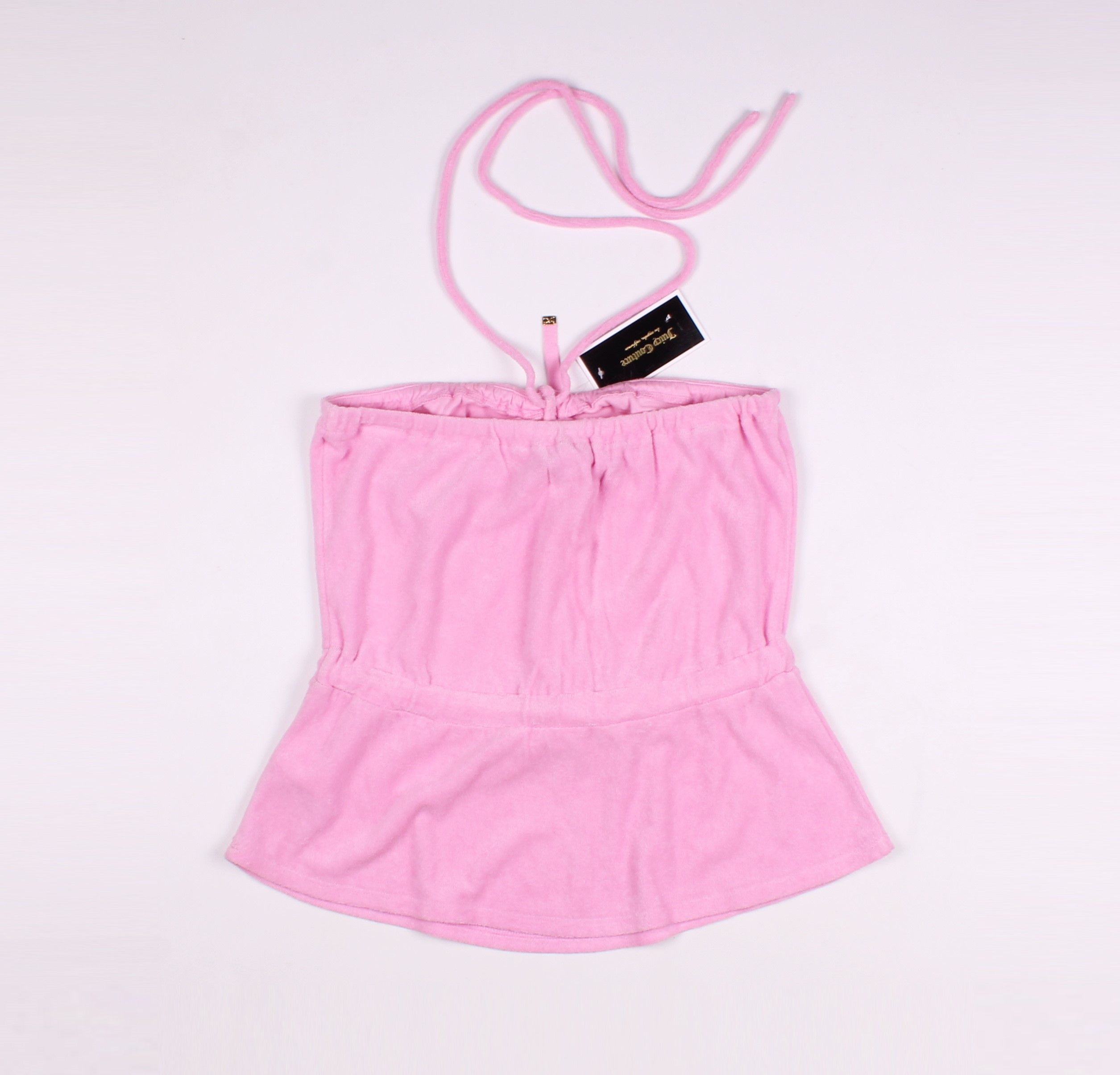 Juicy Couture Cute Juicy Couture Y2K Tube Top with Straps Size S / US 4 / IT 40 - 9 Thumbnail