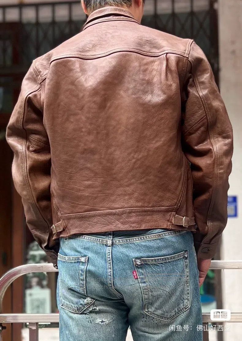 RRL Ralph Lauren RRL Ralph Lauren 2015 vintage 506 leather jacket rare Size US M / EU 48-50 / 2 - 3 Thumbnail