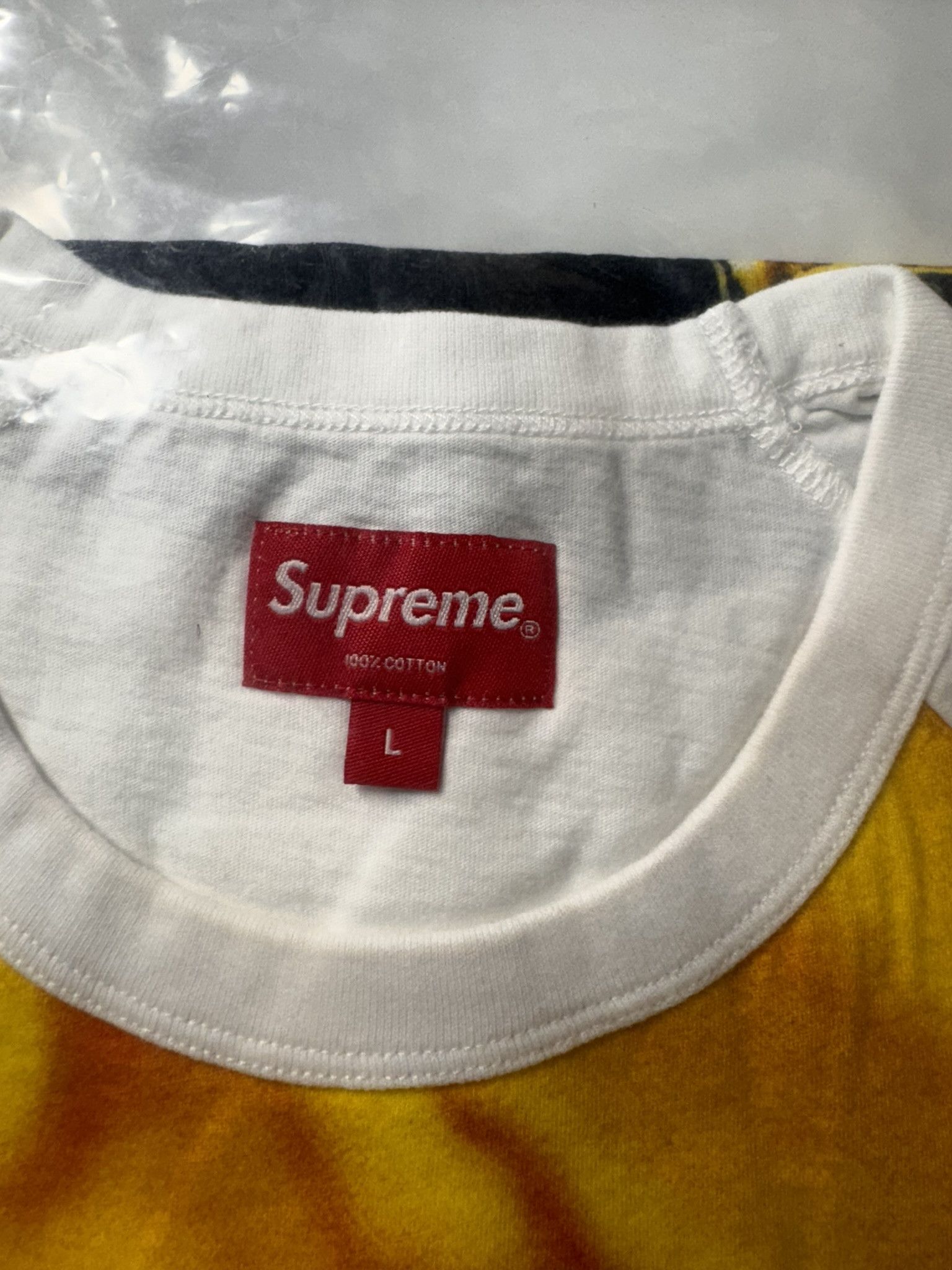Supreme Ghost Rider Raglan L/S Top white Large size