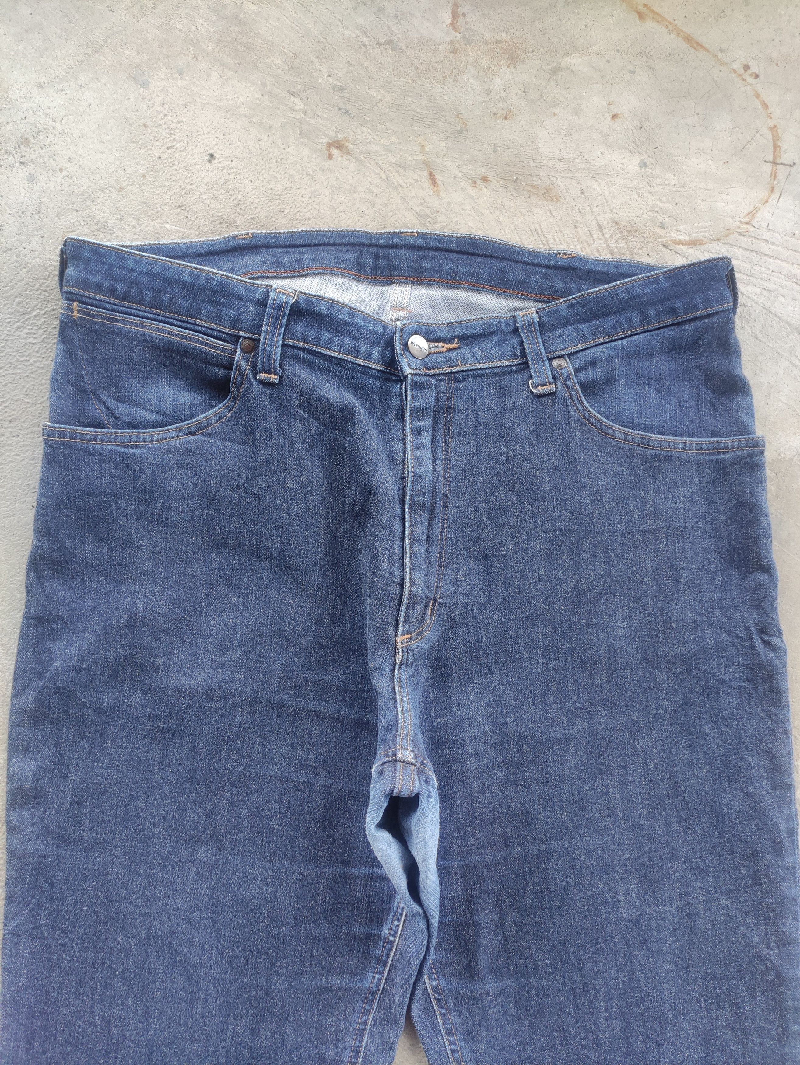 Wrangler Vintage Wrangler Jean Distressed Faded Denim Size US 36 / EU 52 - 3 Thumbnail