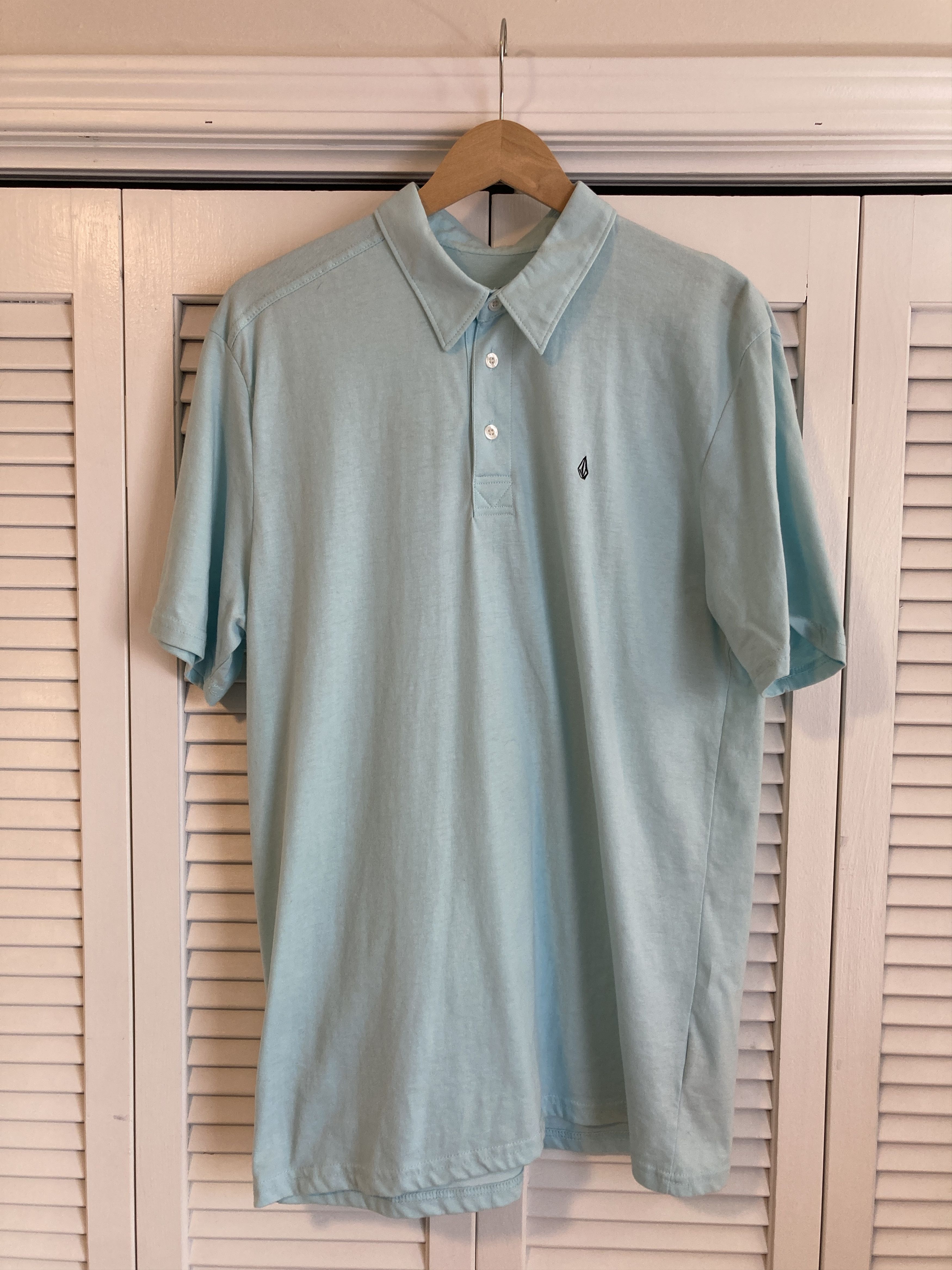 Volcom Volcom Polo Shirt Light Blue Size US L / EU 52-54 / 3 - 1 Thumbnail