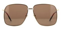 Gucci NEW GUCCI GG0394S-002 Gold Size ONE SIZE - 4 Thumbnail
