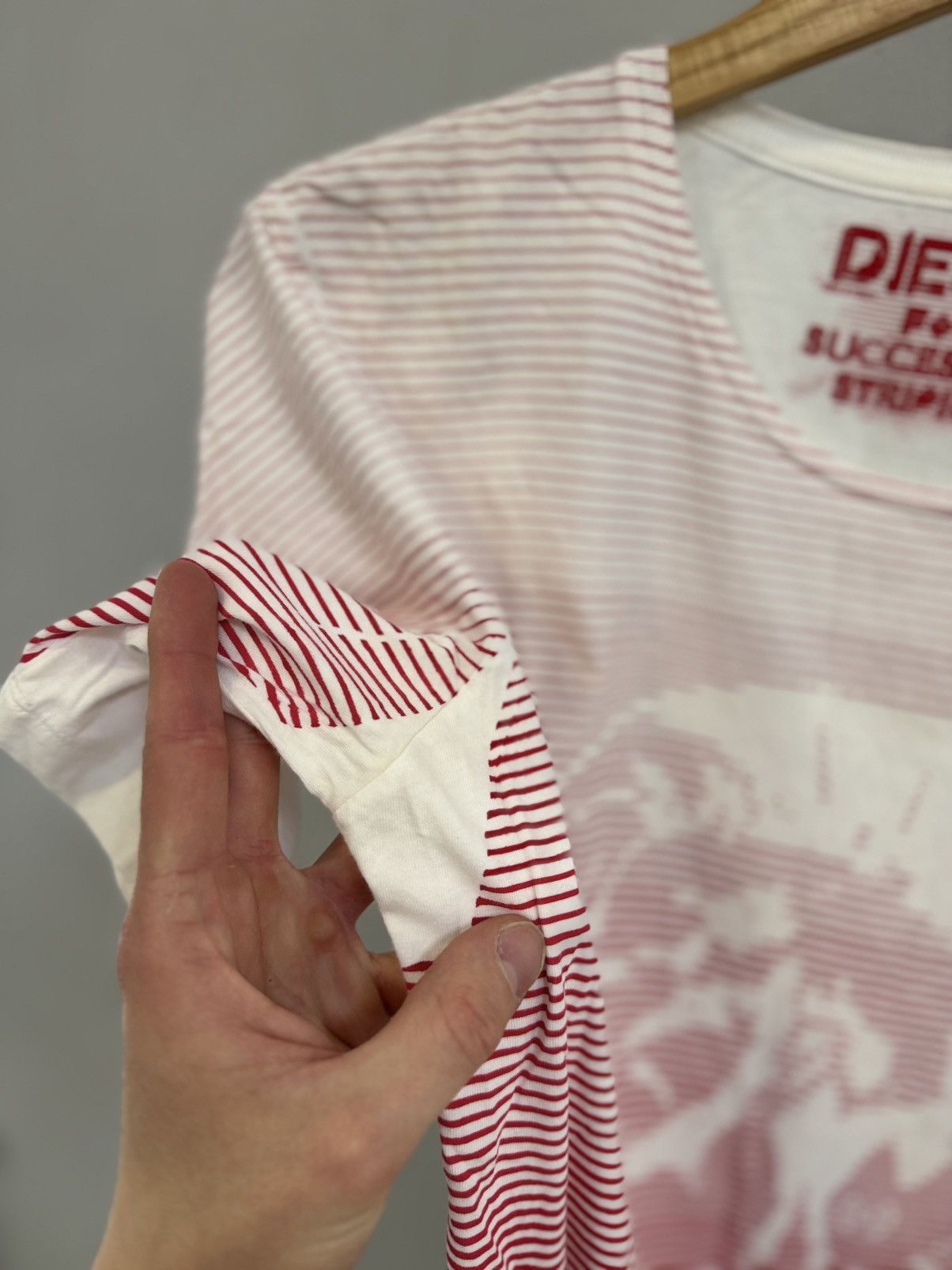 Diesel × Japanese Brand × Vintage Y2K Vintage Diesel Tee Shirt Archive Hype Size US L / EU 52-54 / 3 - 7 Thumbnail