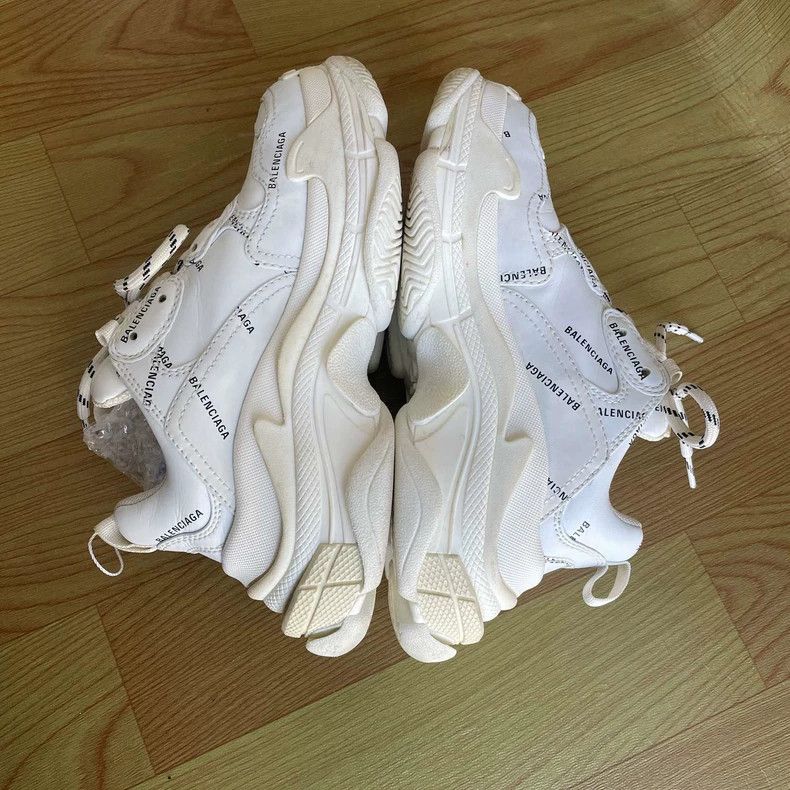 Balenciaga Balenciaga size 35 White Bullet Screen Dad Shoes 2502-Nexta Size US 5 / EU 37 - 3 Thumbnail
