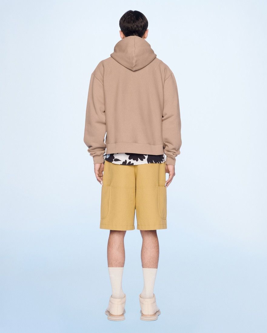 Jacquemus o1mle1025 Le Sweatshirt Hoodies Giardino in Dark Beige Size US XS / EU 42 / 0 - 4 Thumbnail