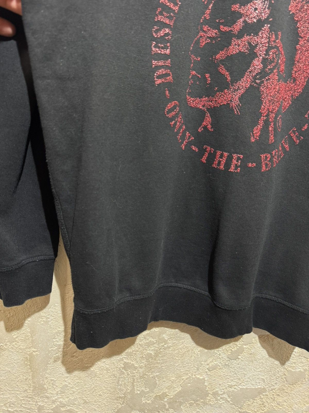 Diesel Vintage Diesel Pull Over SweatShirt Only The Brave Men's Size US M / EU 48-50 / 2 - 4 Thumbnail