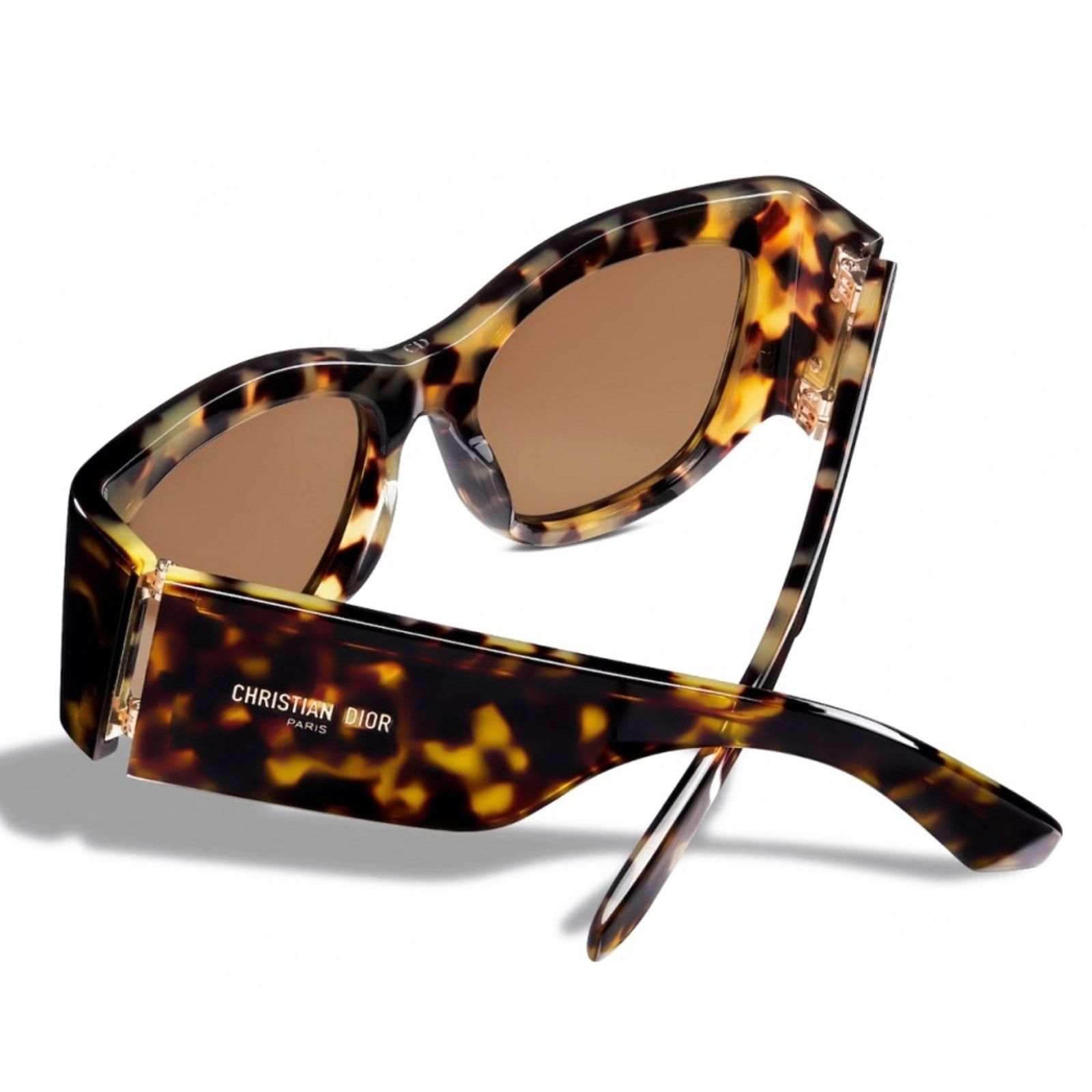 New! Christian Dior Tortoise Shell Sunglasses, DiorNuit S1I 24F0, Authentic New Dior Brown Tortoise Shell Sunglasses, DiorNuit S1I 24F0  main image 3