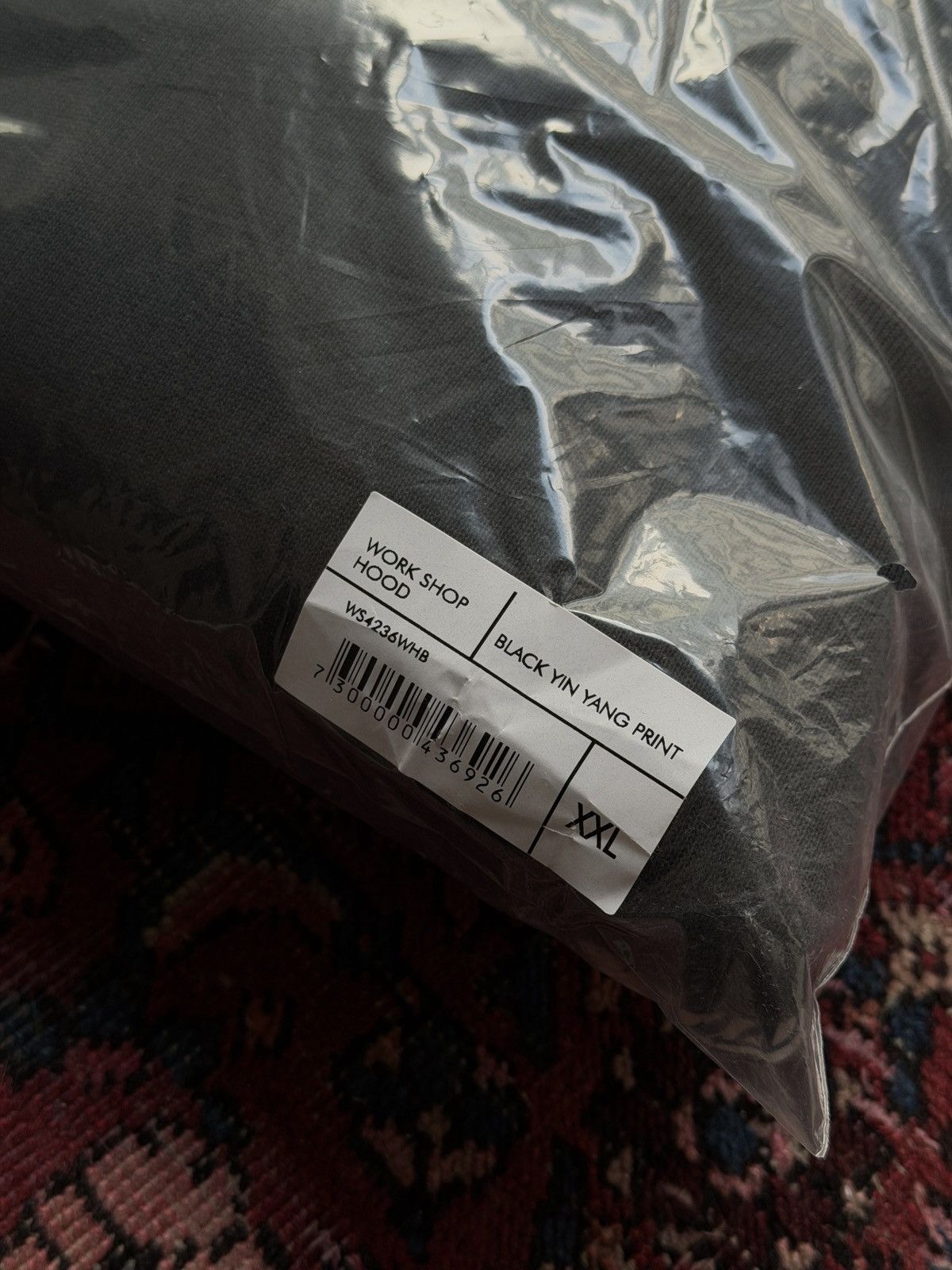 Our Legacy Our Legacy Work Shop Hoodie - Black *NEW* Size US XXL / EU 58 / 5 - 5 Thumbnail