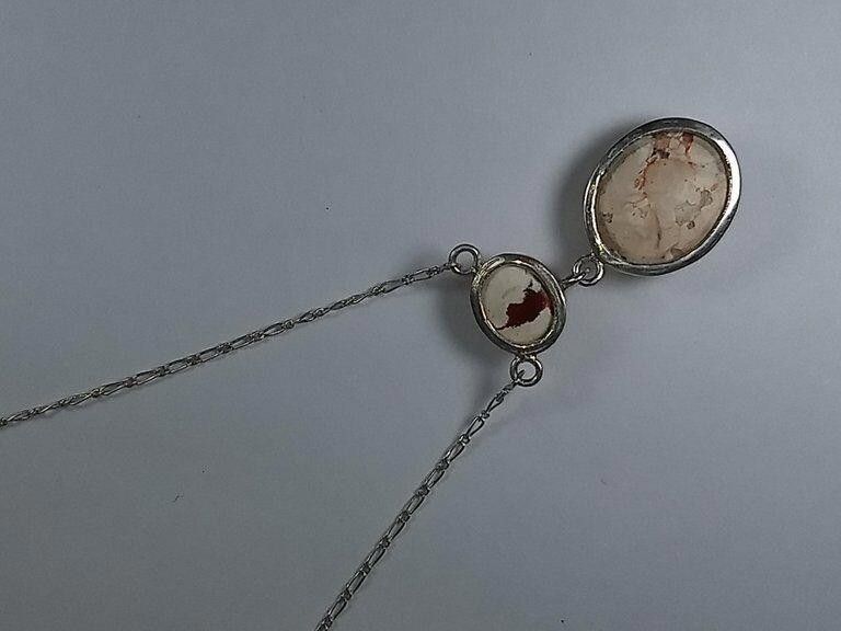 Designer Alberto Juan Mexican Handmade Sterling Silver Fire Necklace Size ONE SIZE - 5 Thumbnail