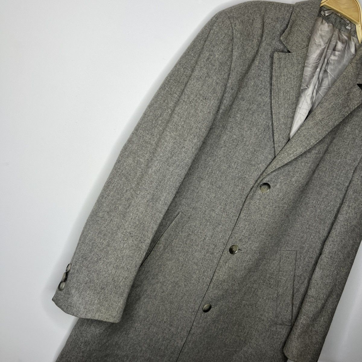 Hugo Boss × Vintage Mens Hugo Boss wool cashemere COAT luxury jacket coatch Size US L / EU 52-54 / 3 - 3 Thumbnail
