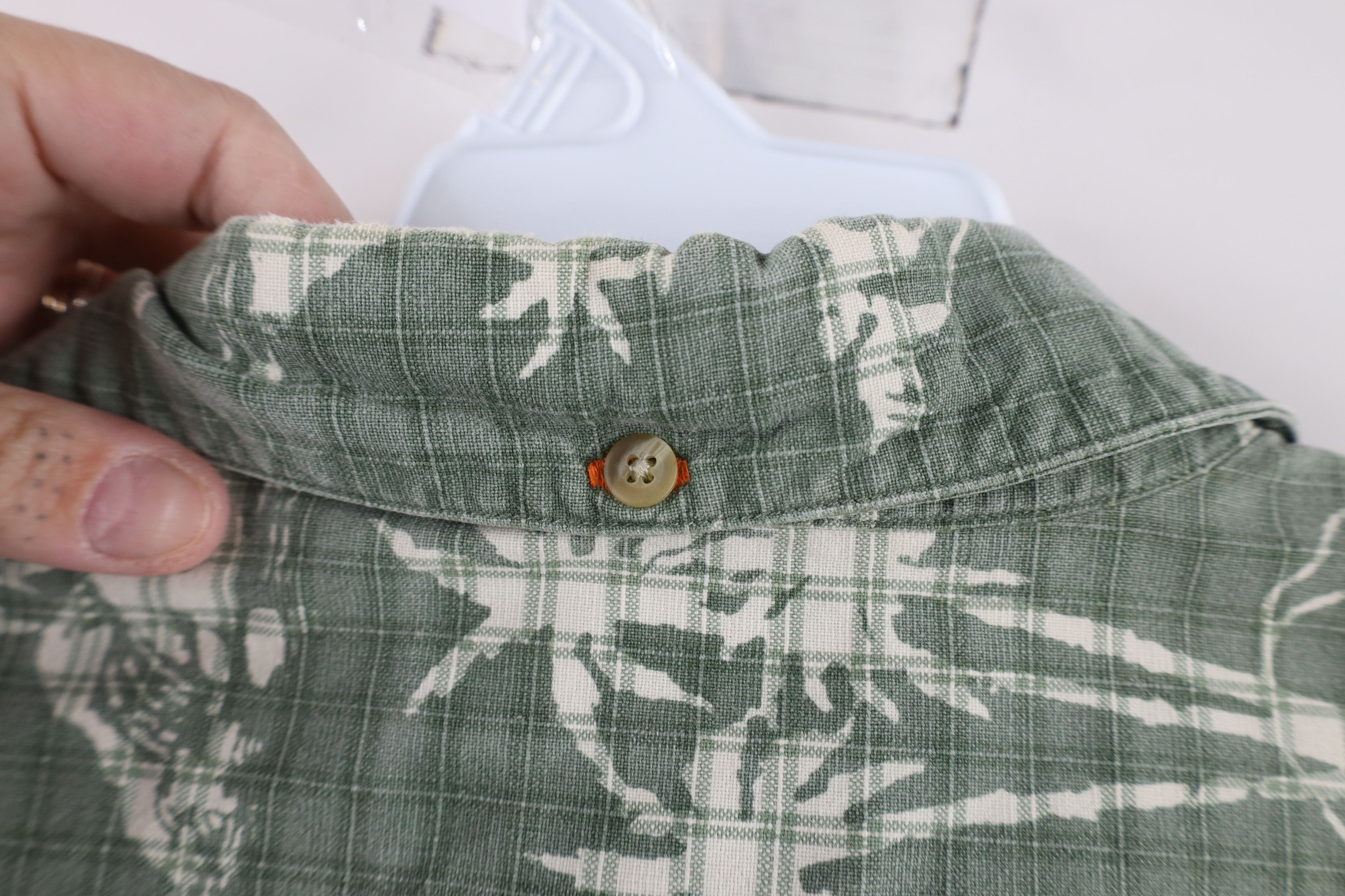Columbia × Vintage Vintage 90s Columbia Island All Over Print Button Shirt Size US L / EU 52-54 / 3 - 9 Thumbnail