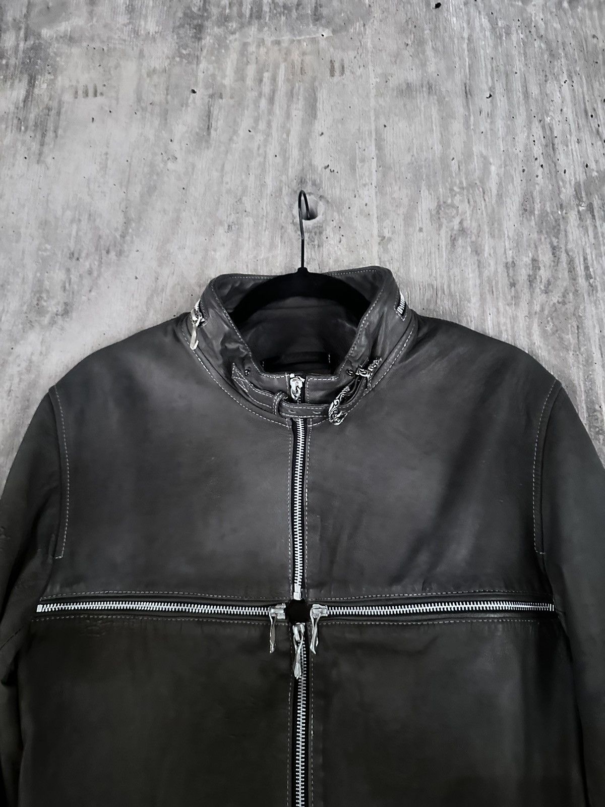 14th ADDICTION CROSS ZIP WITH FUR