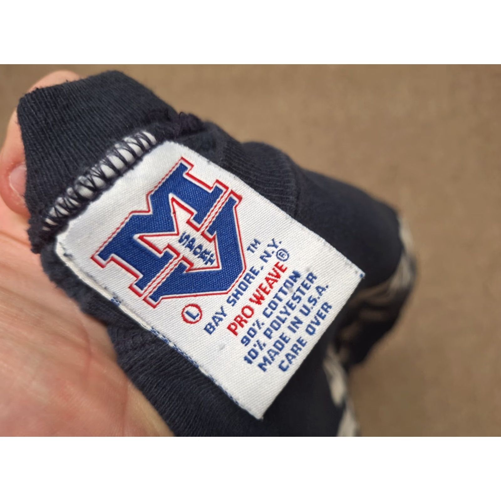 Vintage VINTAGE MV SPORT Georgetown Medicine College University 90s Sweatshirt L Navy Blue Cotton Reversible Logo Men Pullover Crew Neck Long Sleeve 90s Size US L / EU 52-54 / 3 - 2 Thumbnail