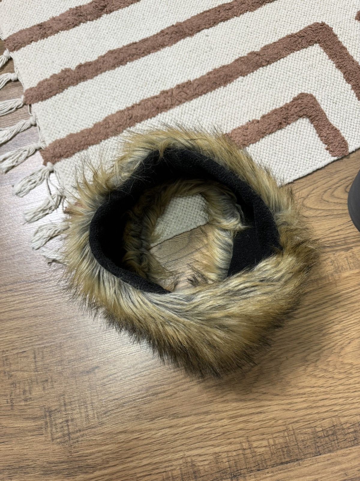 Vintage CUTE Y2K FLUFFY FUR MOHAIR VOLUME HEADBAND Size ONE SIZE - 4 Thumbnail