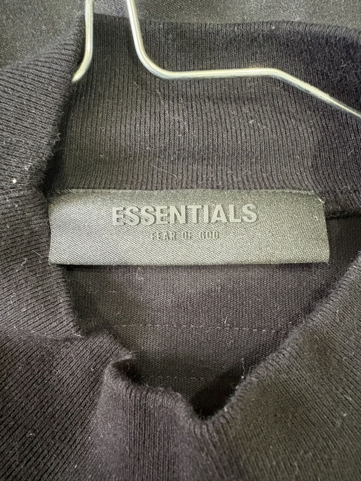 Essentials Fear of God Essentials Heavy Jersey Crewneck Tee 'Jet Black' Size US XS / EU 42 / 0 - 4 Thumbnail