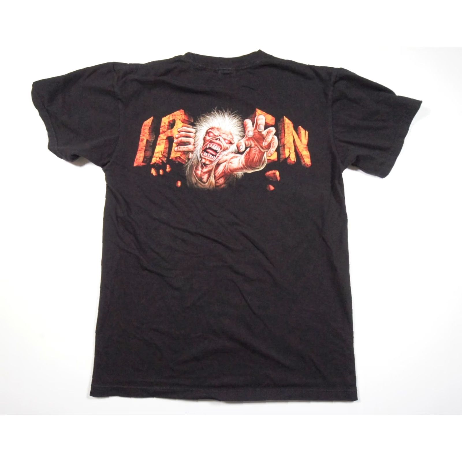 Vintage Iron Maiden T-Shirt Mens Large Black Cotton Logo Band Music Heavy Metal The Book of Souls Size US L / EU 52-54 / 3 - 3 Thumbnail