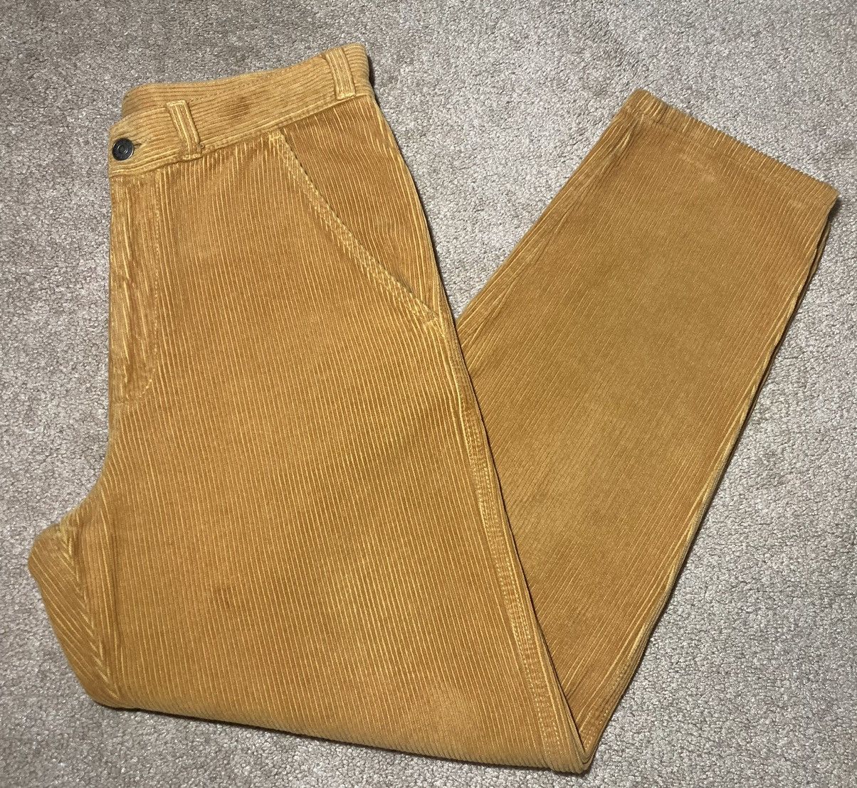 Image of 2018 Gucci Corduroy Golden Brown 30, Men's