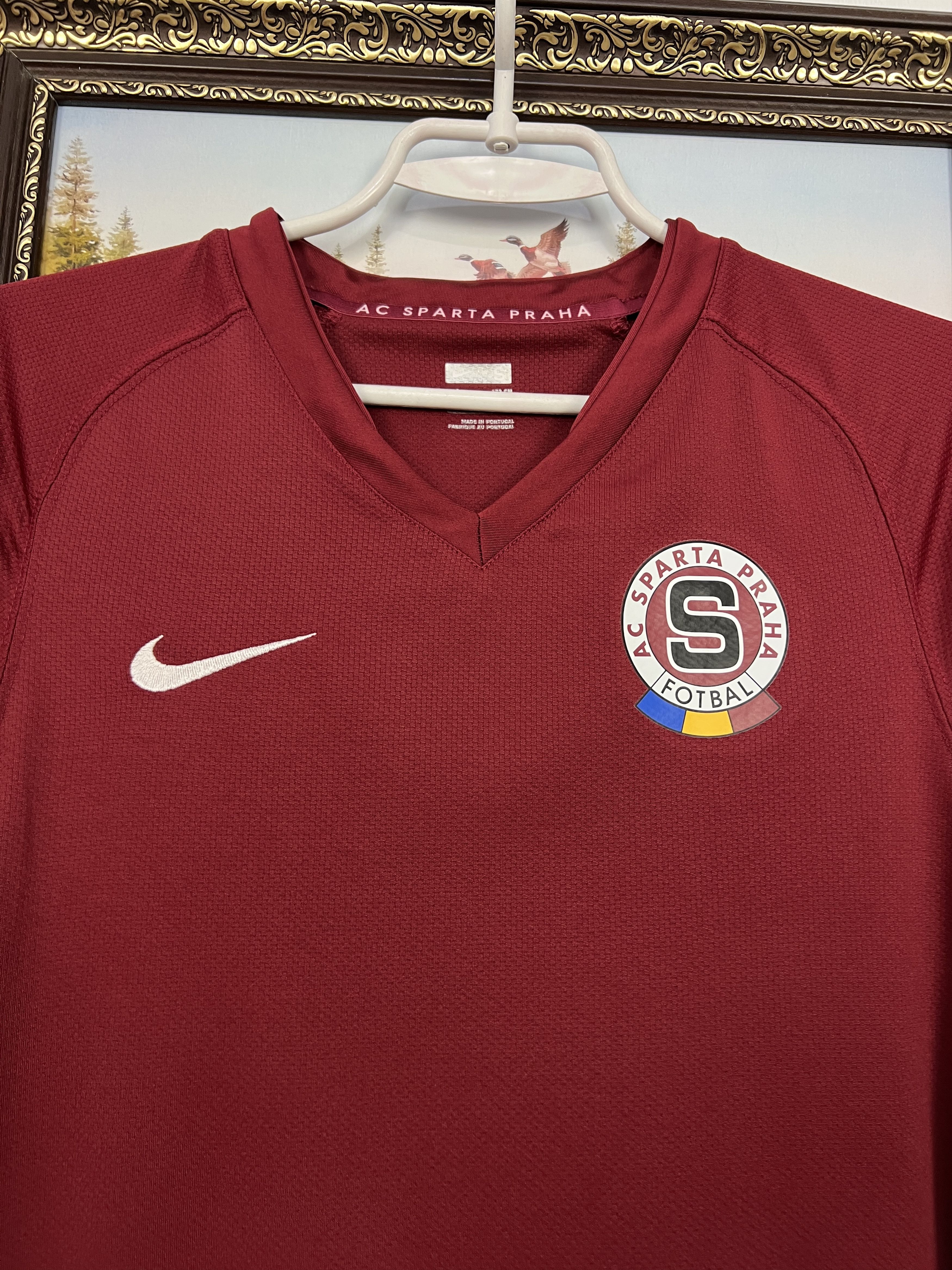 Nike Sparta Praha football Shirt 2008 Soccer Nike Long Sleeve Size US S / EU 44-46 / 1 - 5 Thumbnail