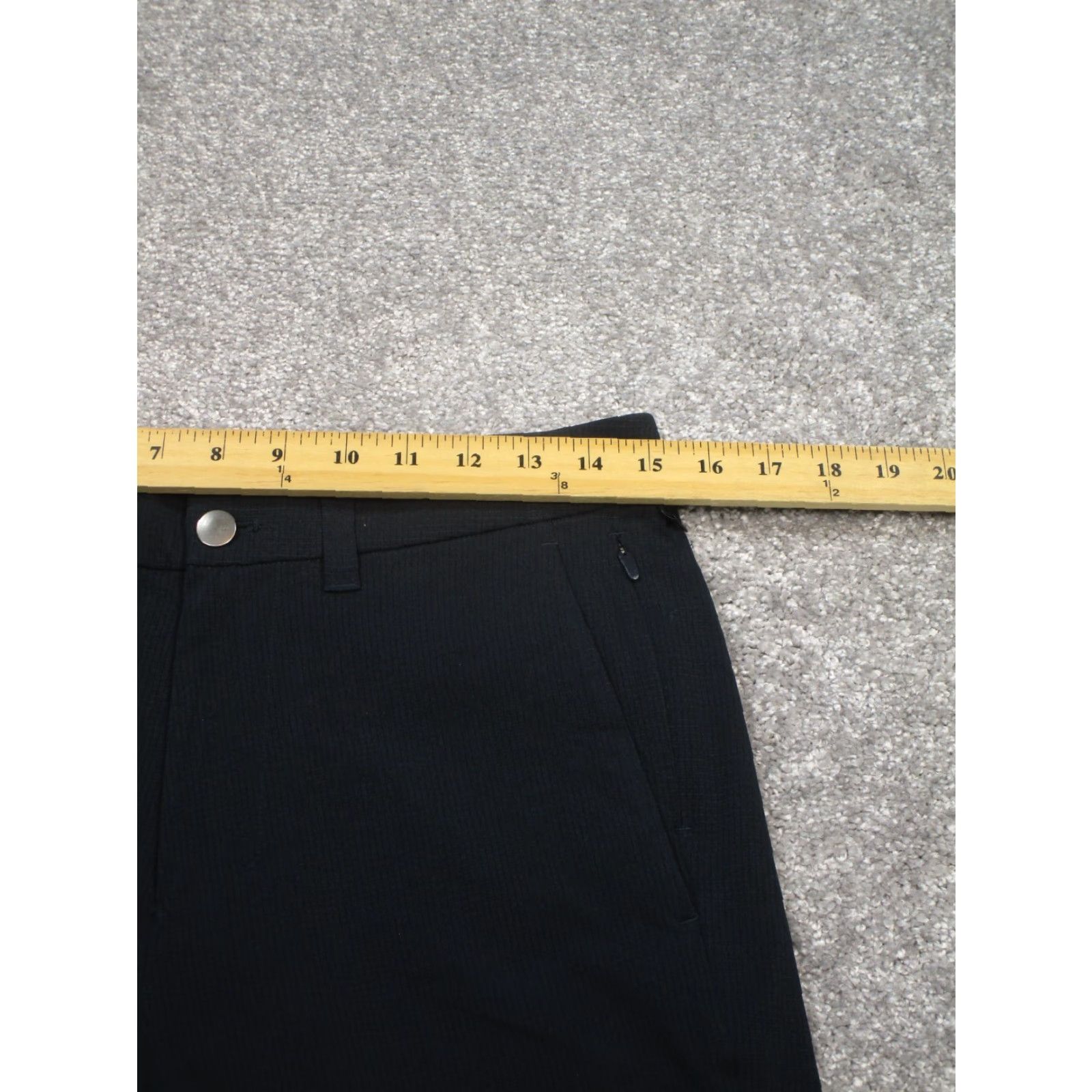 Lululemon Lululemon Mens Pants Slim Commission 30 Black Inseam 31 City Preppy Sports Chino Flat Front Knit Size US 30 / EU 46 - 6 Thumbnail