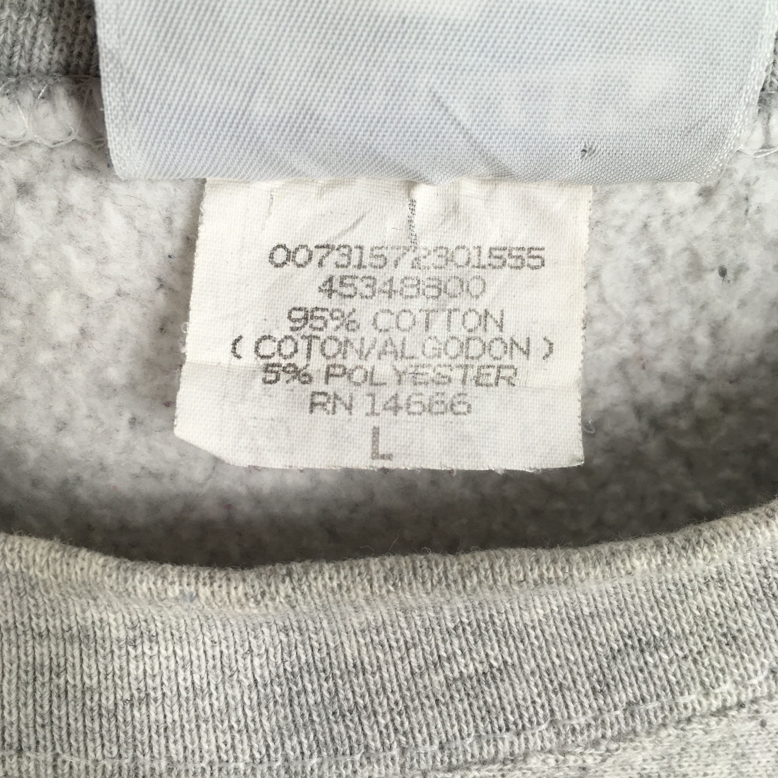 Lee × Vintage Vintage Bayou Beach Club Gray Sweatshirt Large Size US L / EU 52-54 / 3 - 6 Thumbnail