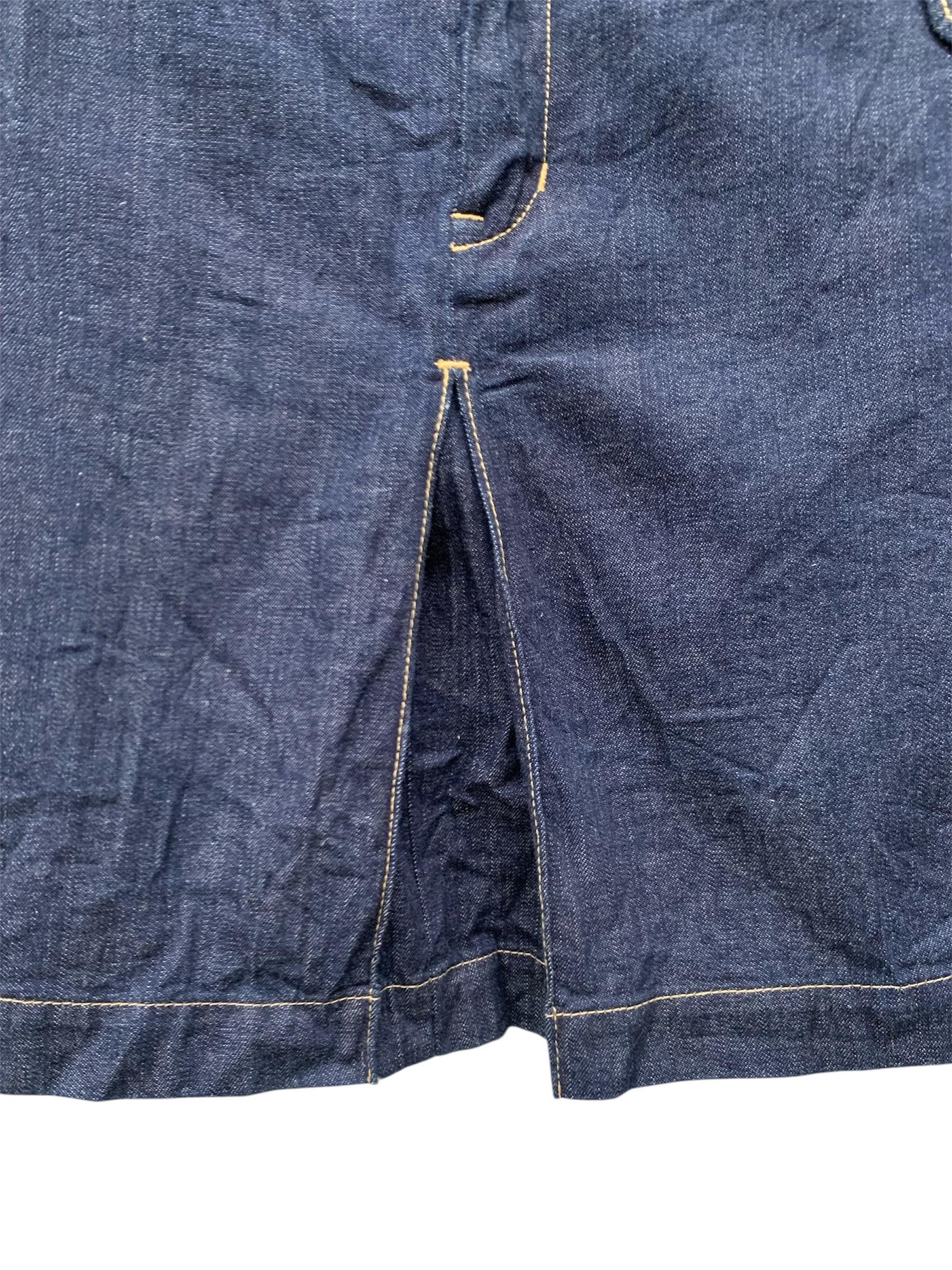 Blue Blue Japan Vintage Blue Blue Mini Skirt Size 28" / US 6 / IT 42 - 10 Thumbnail