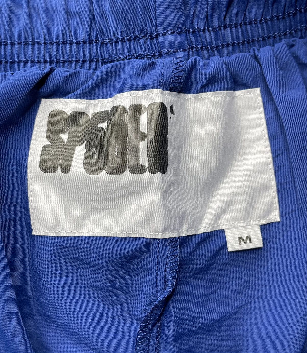 Sp5der Sp5der Worldwide Blue OG Web Double Layer Shorts Size US 32 / EU 48 - 4 Thumbnail