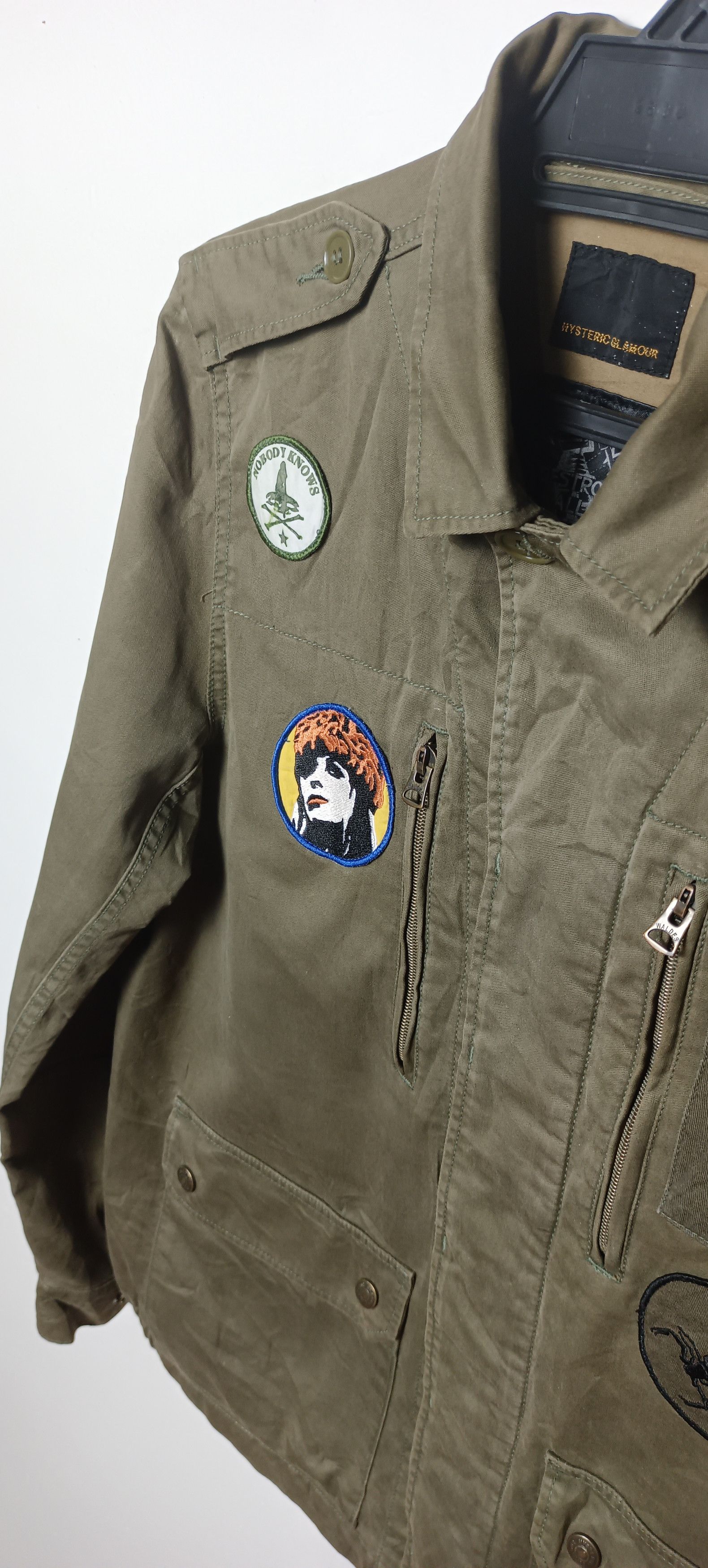 Hysteric Glamour 💥HYSTERIC GLAMOUR Destroy All Monster Military Jacket Size US M / EU 48-50 / 2 - 5 Thumbnail