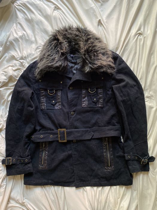 Vintage Bernings sho fur snake skin jacket | Grailed