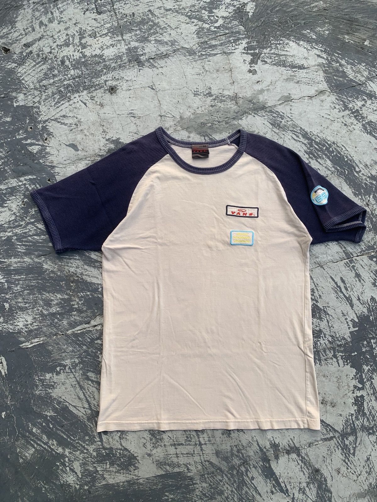 Vans Vintage Vans T-shirt Skateboarding 1966 Ribbed Raglan Size US L / EU 52-54 / 3 - 1 Thumbnail