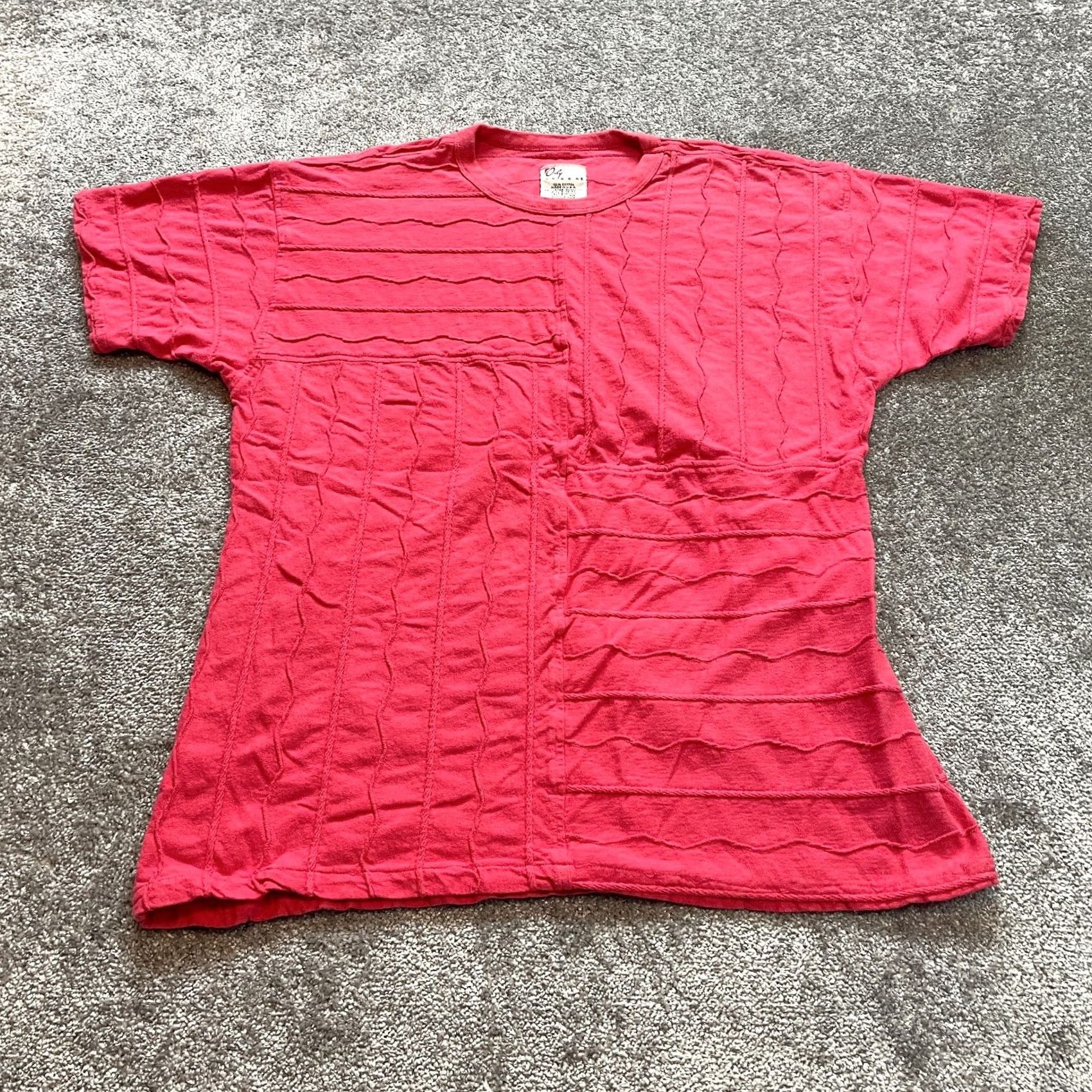 Vintage VINTAGE Only USA T-Shirt Womens L Pink Short Sleeve 100% Cotton Knit Shirt Manuf Honduras Size L / US 10 / IT 46 - 2 Thumbnail