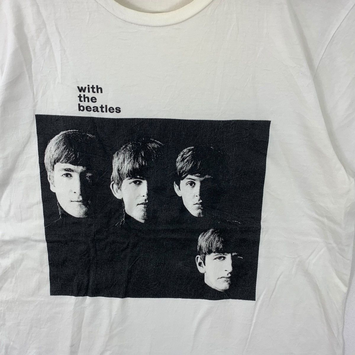 Vintage THE BEATLES x HVC JAPAN Collaboration Fotofolio Tee Shirt Size S / US 4 / IT 40 - 3 Thumbnail