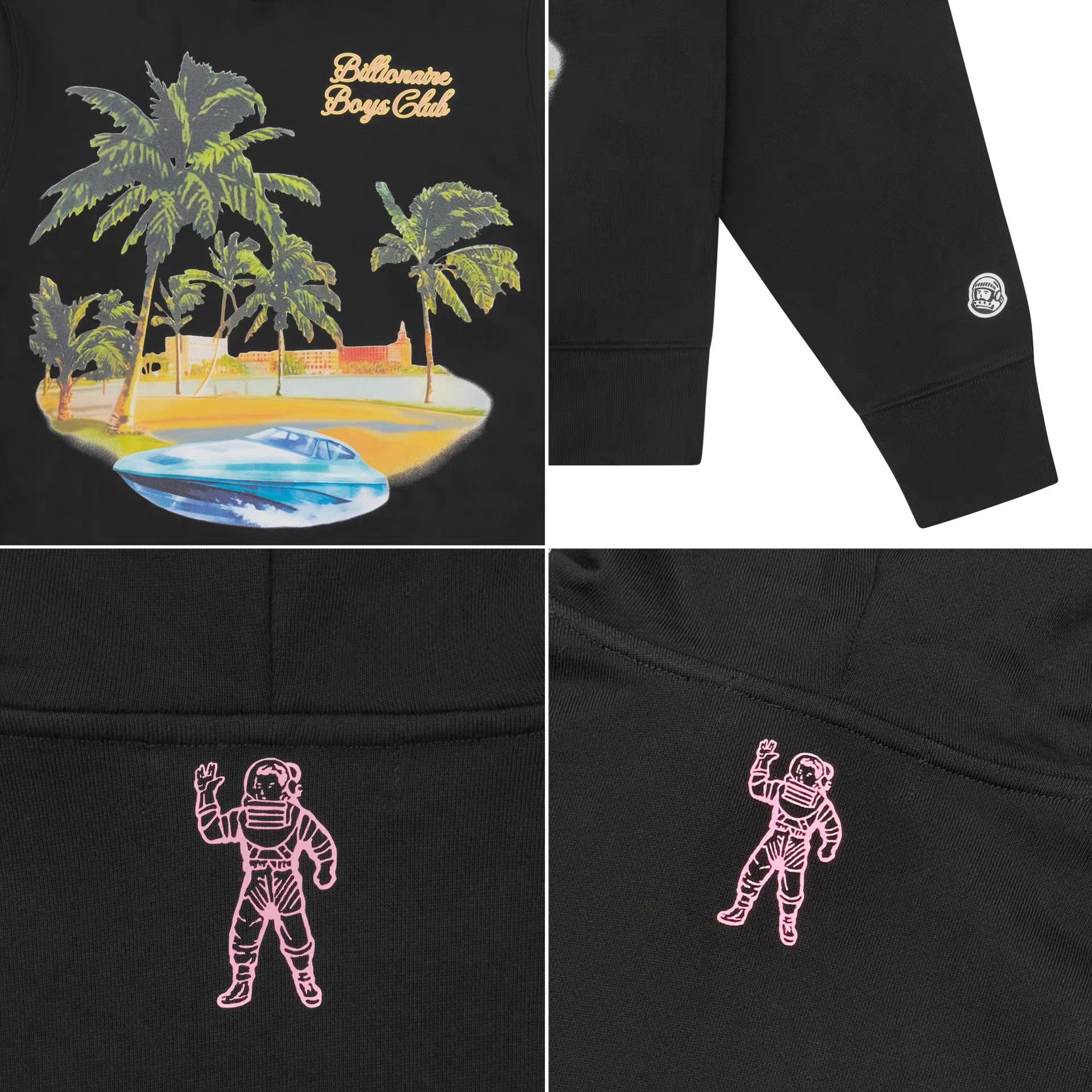 Billionaire Boys Club BBC Hooded Pullover Sweatshirt Q5 Size US S / EU 44-46 / 1 - 6 Thumbnail