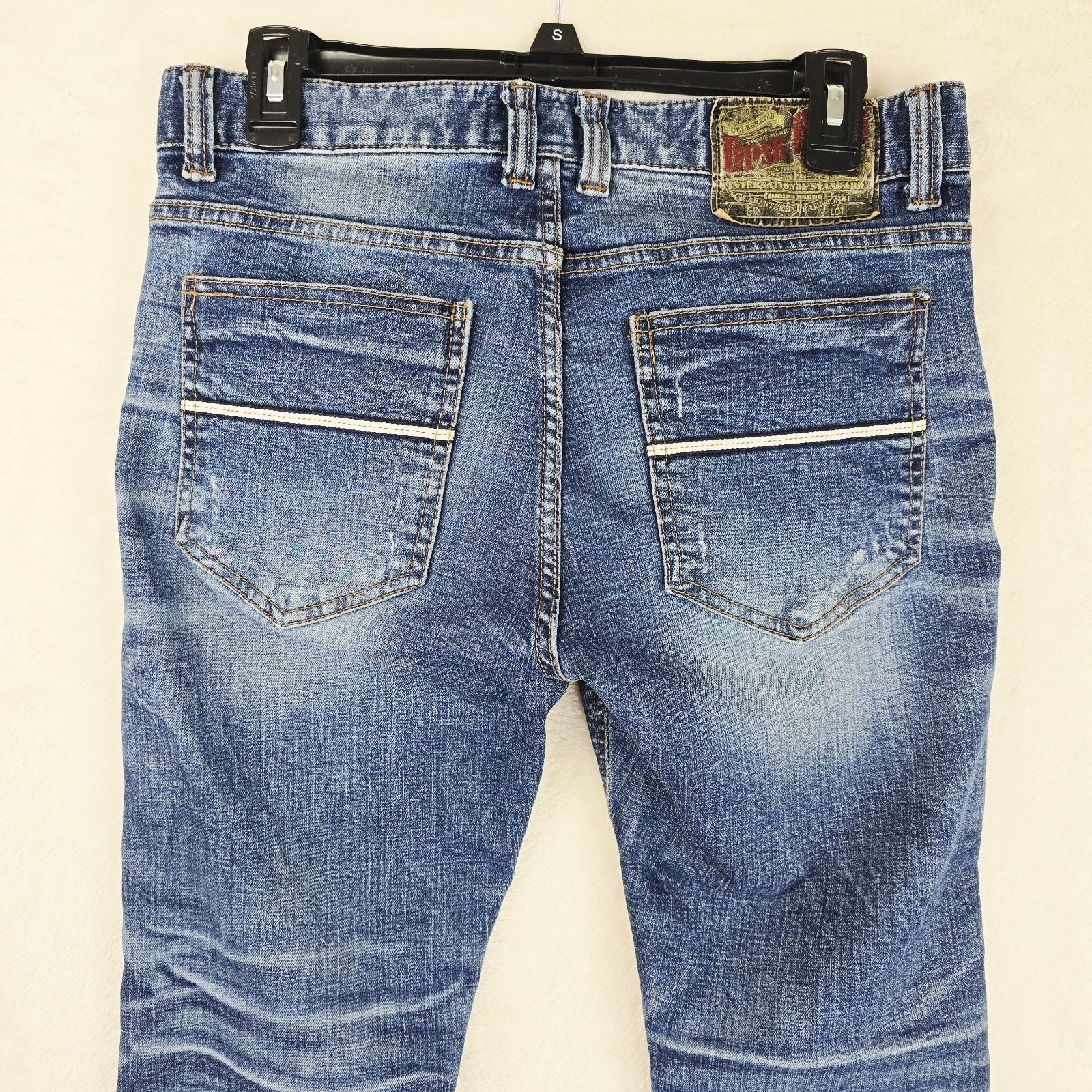 Other DPSR Distressed Skinny Straight Jeans Denim Size Small 31x32 Size US 31 - 9 Thumbnail