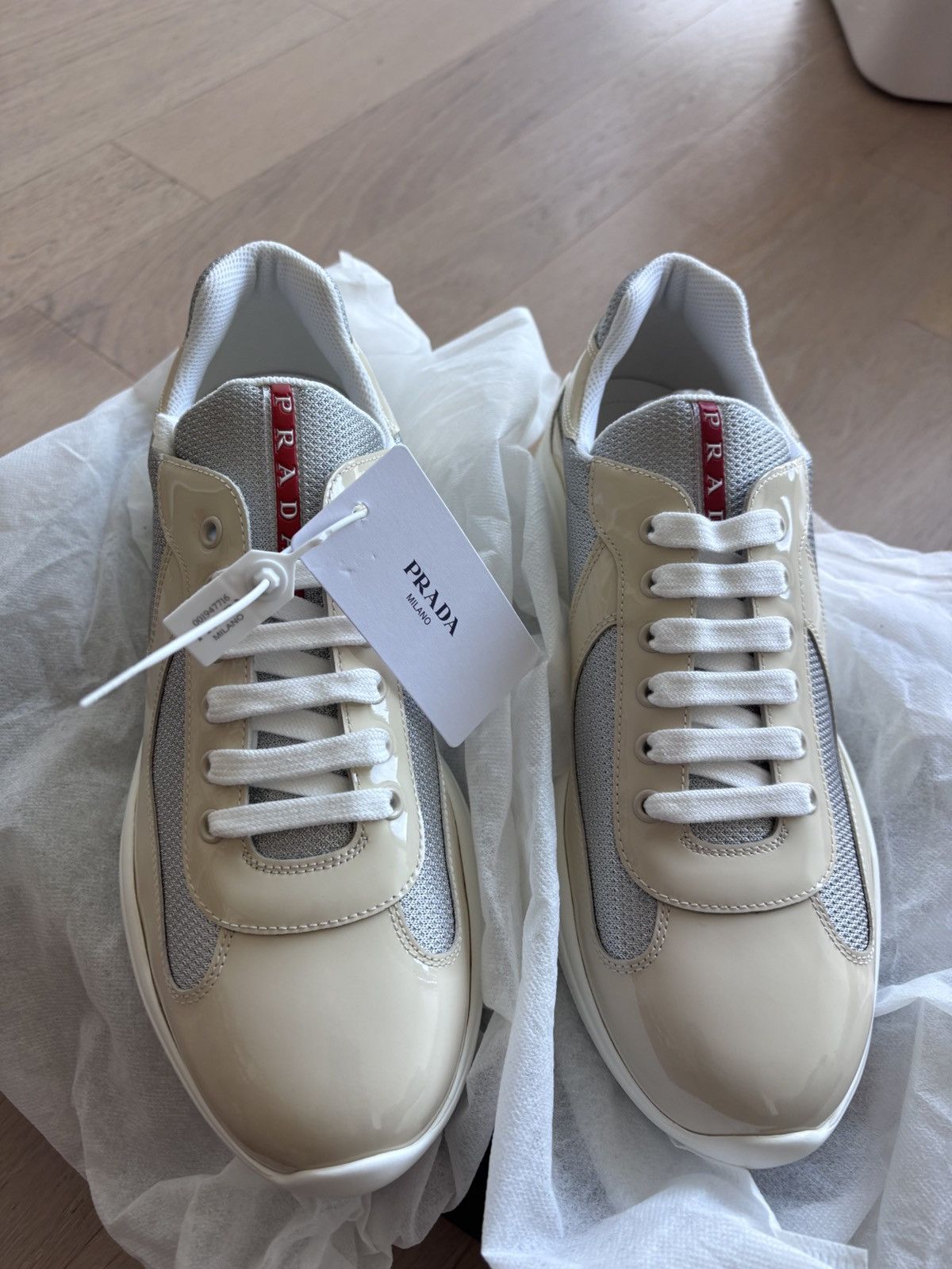 Prada PRADA AMERICAS CUP SNEAKER Size US 12 / EU 45 - 3 Thumbnail