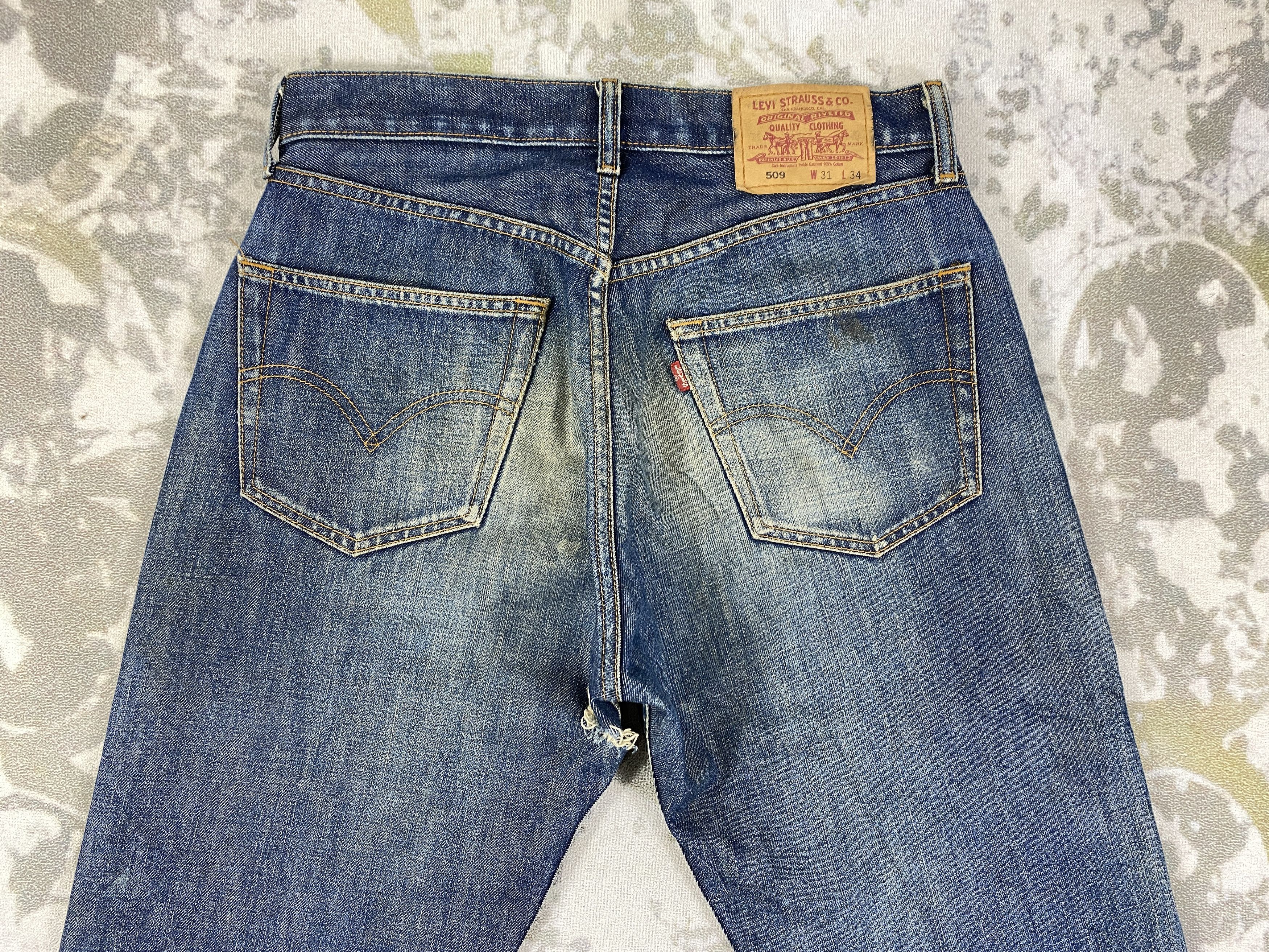 Levi's Vintage Levis 509 Jeans 31x29 - JN 2961 Size US 31 - 5 Thumbnail