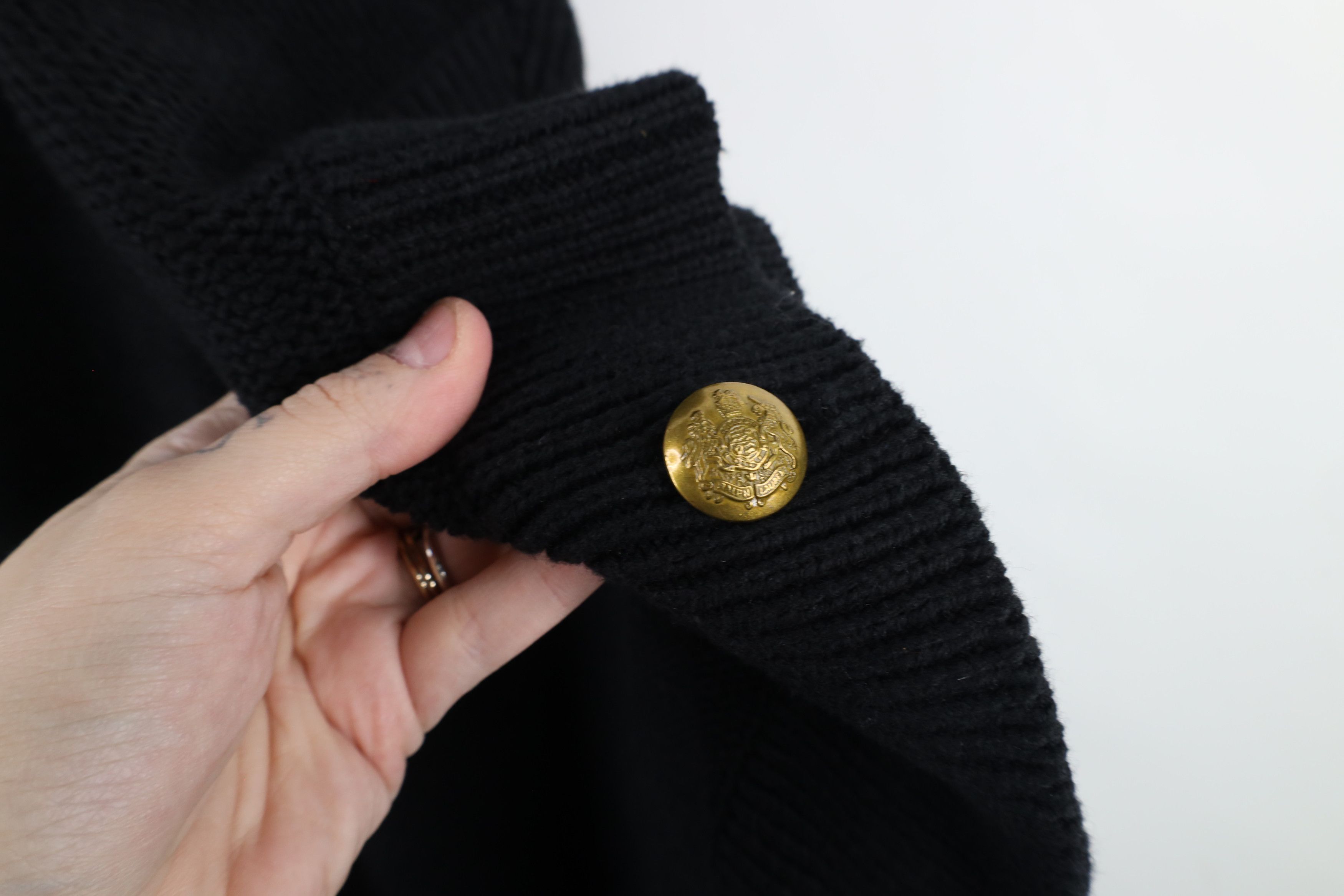 Ralph Lauren × Vintage Vintage 90s Ralph Lauren Knit Pullover Sweater Cape Poncho Size XL / US 12-14 / IT 48-50 - 5 Thumbnail