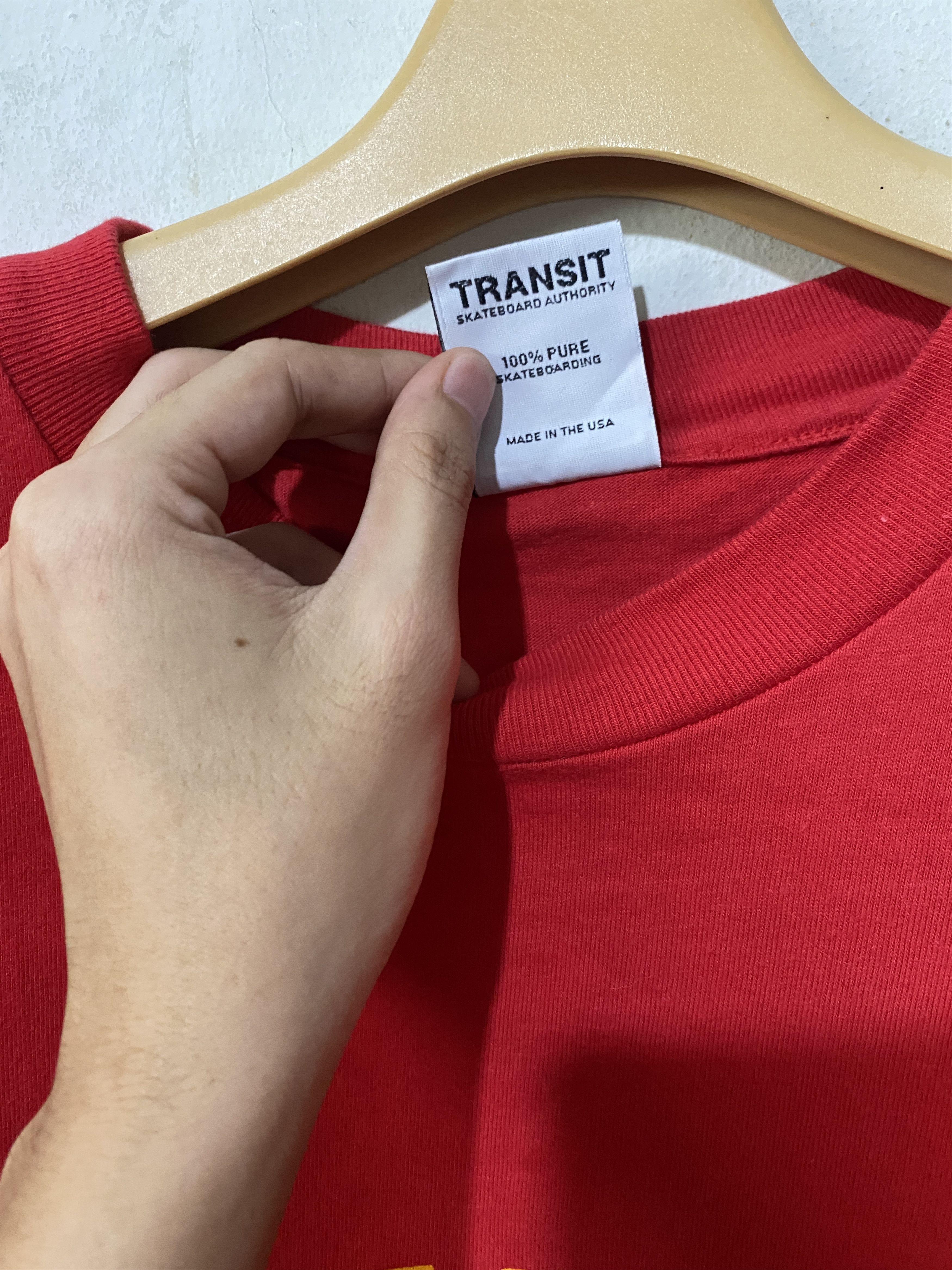 Transit × Vintage Vintage Transit Skateboard Shirt Size US L / EU 52-54 / 3 - 6 Thumbnail