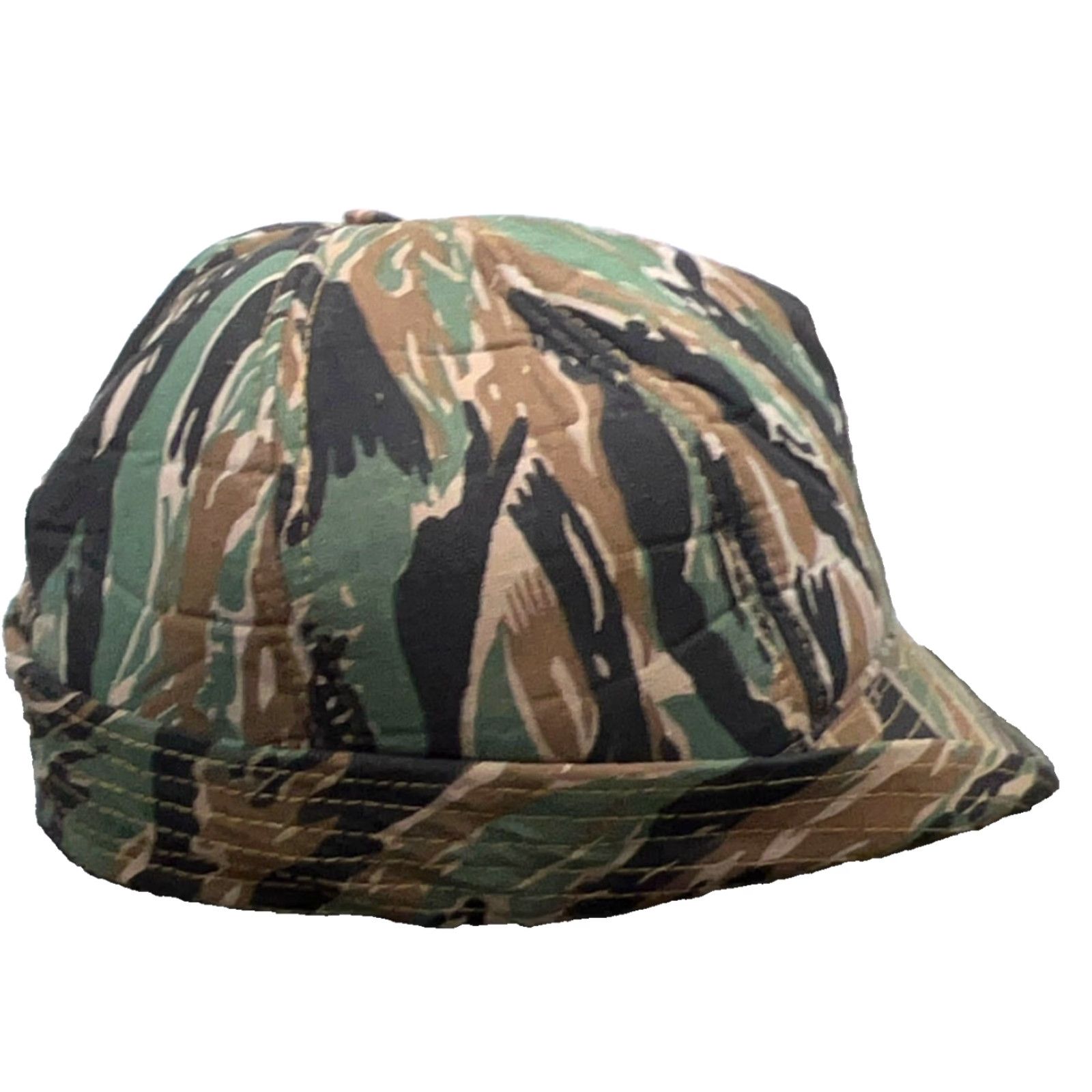 Vintage Vintage Trapper Hat Cap M Camouflage Camo Hunting Ear Flaps 90s Y2K Fedora Bill Mens Hats Size ONE SIZE - 4 Thumbnail